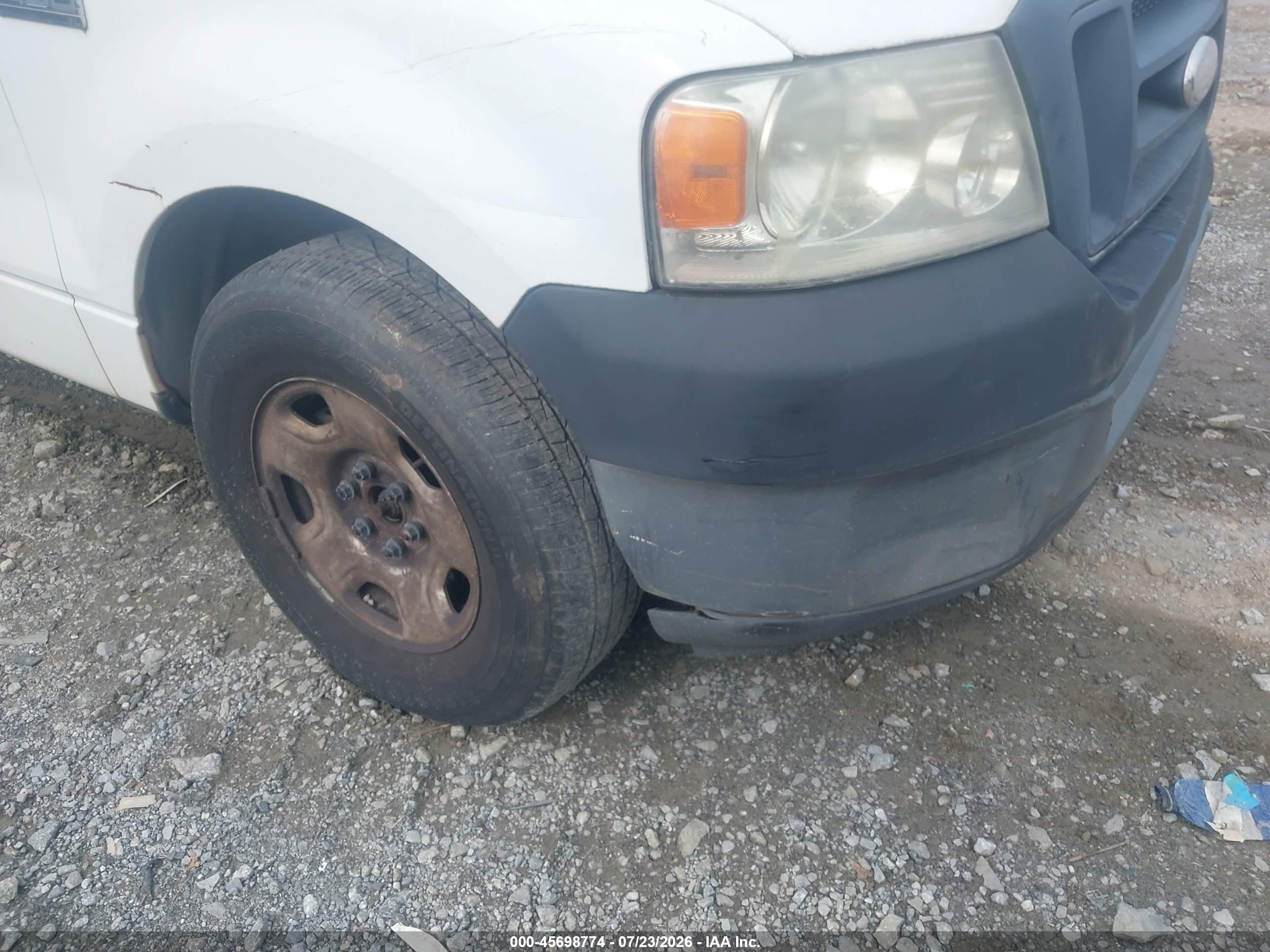 2006 Ford F-150 Stx/xl/xlt White vin: 1FTRF12256KC01920