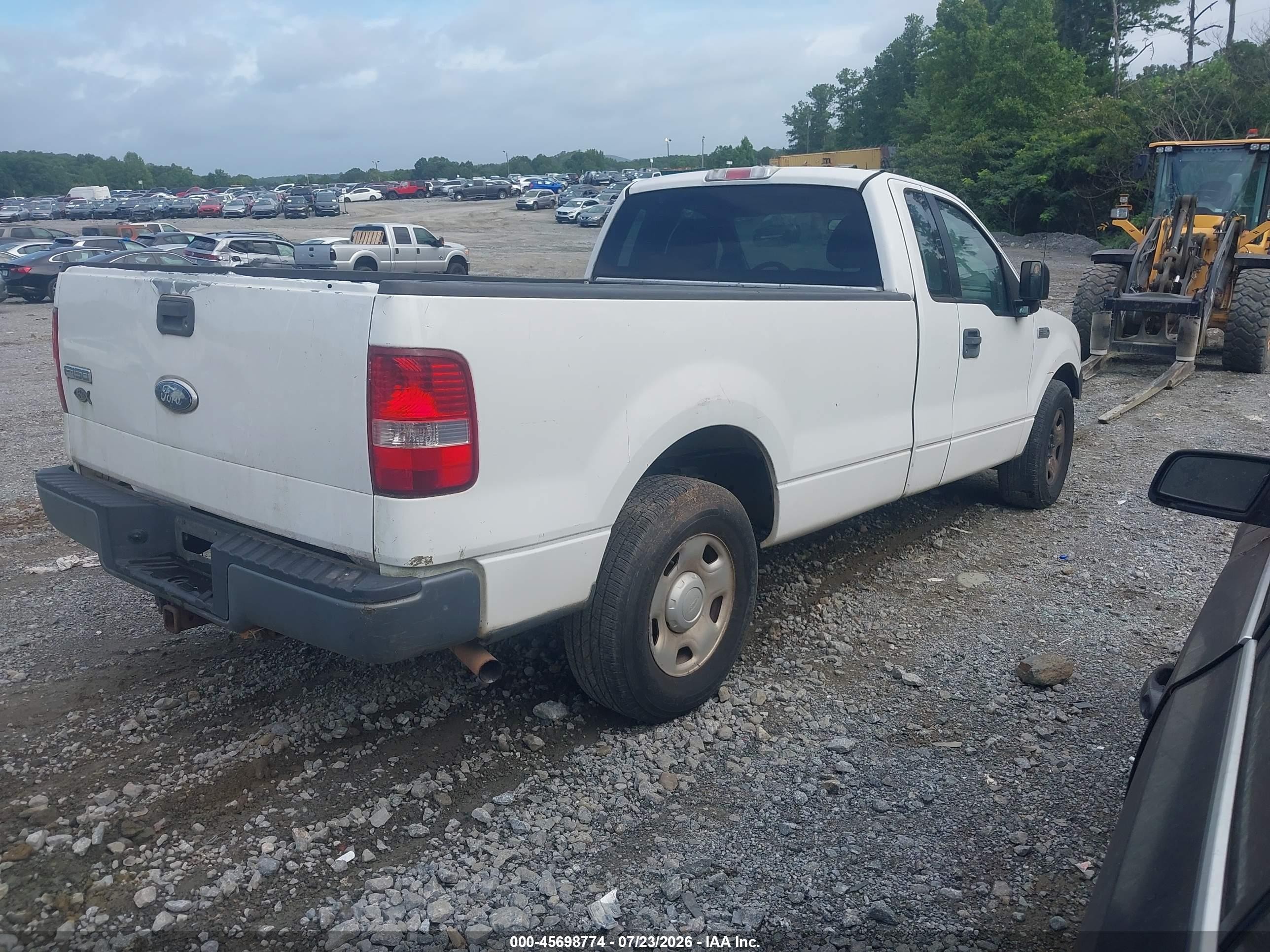 2006 Ford F-150 Stx/xl/xlt White vin: 1FTRF12256KC01920