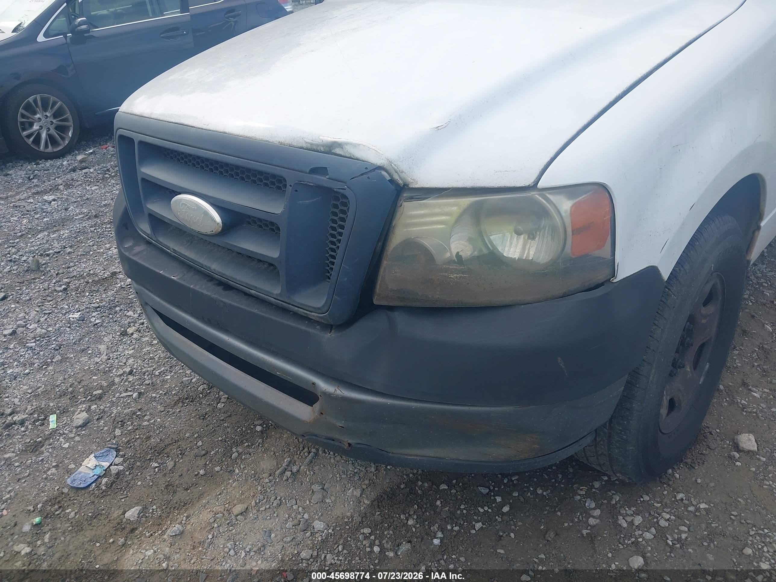 2006 Ford F-150 Stx/xl/xlt White vin: 1FTRF12256KC01920