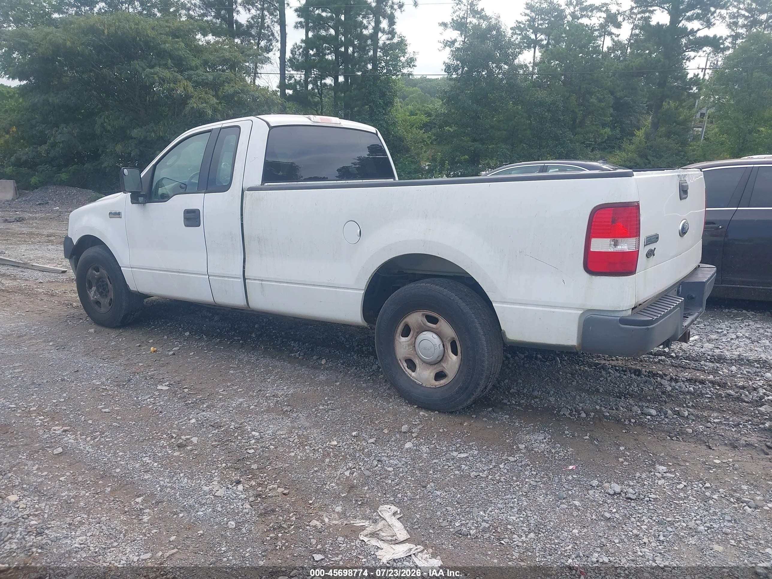 2006 Ford F-150 Stx/xl/xlt White vin: 1FTRF12256KC01920