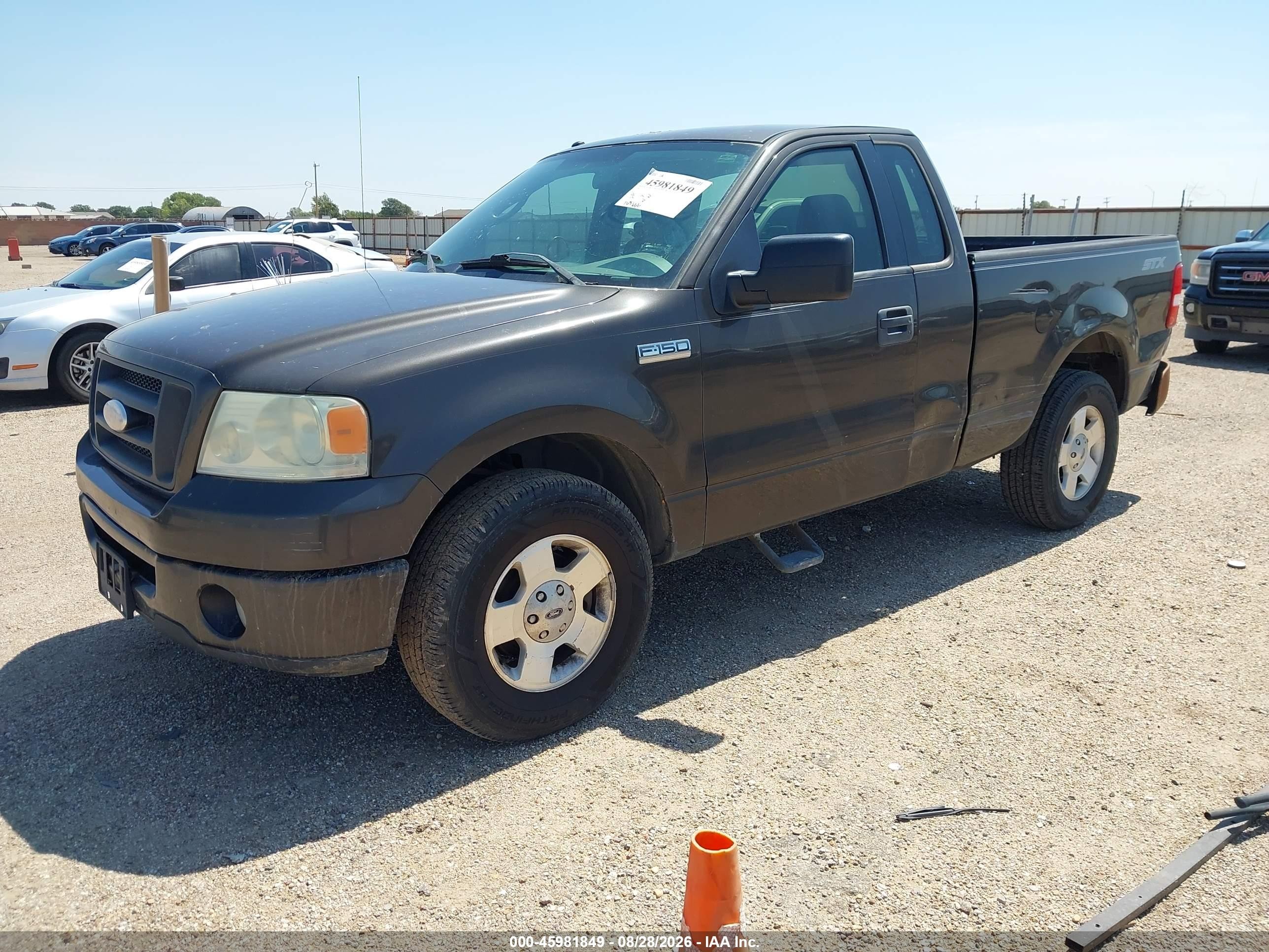 2006 Ford F-150 Stx/xl/xlt Gray vin: 1FTRF12256NB60395