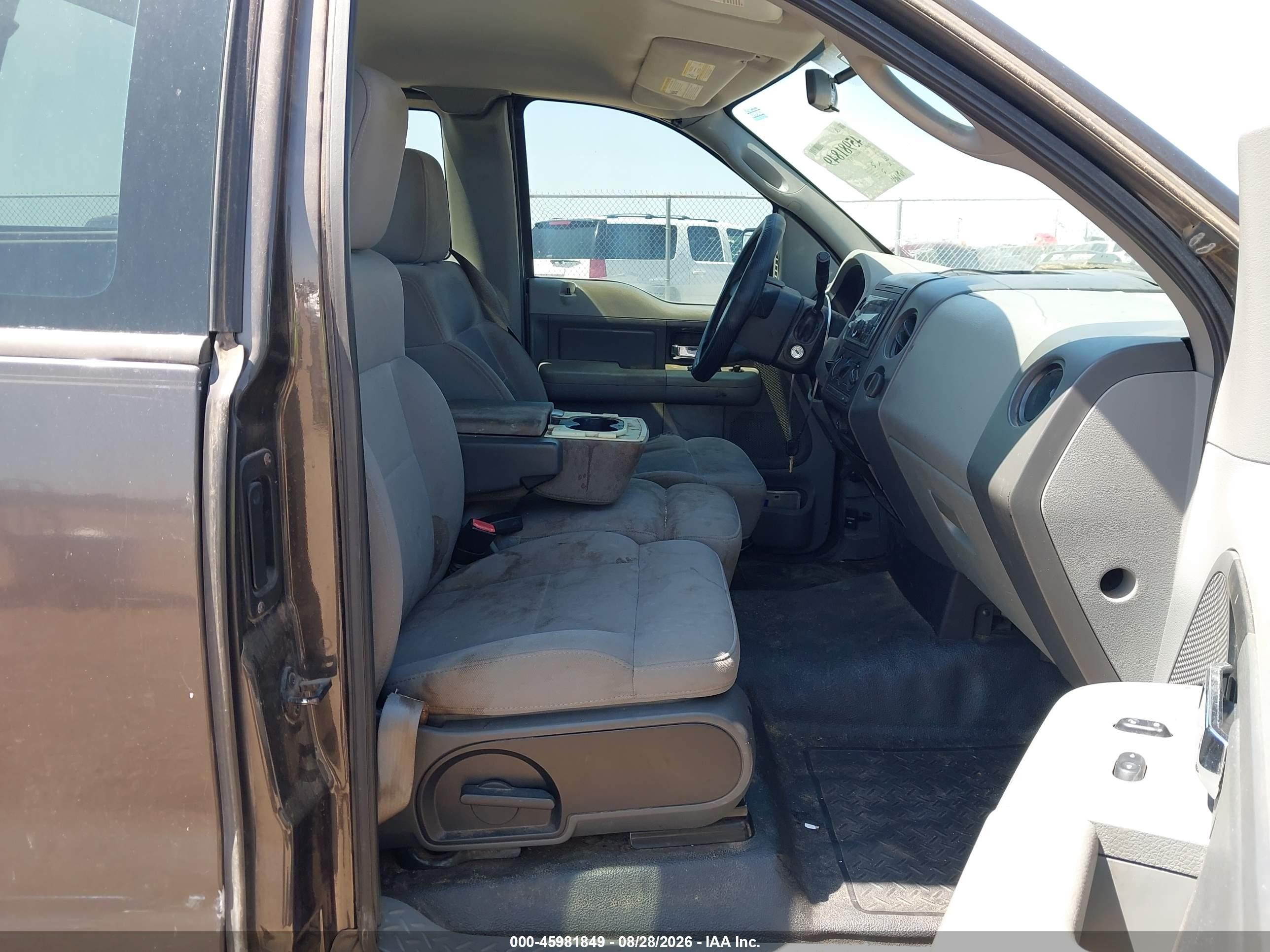 2006 Ford F-150 Stx/xl/xlt Gray vin: 1FTRF12256NB60395