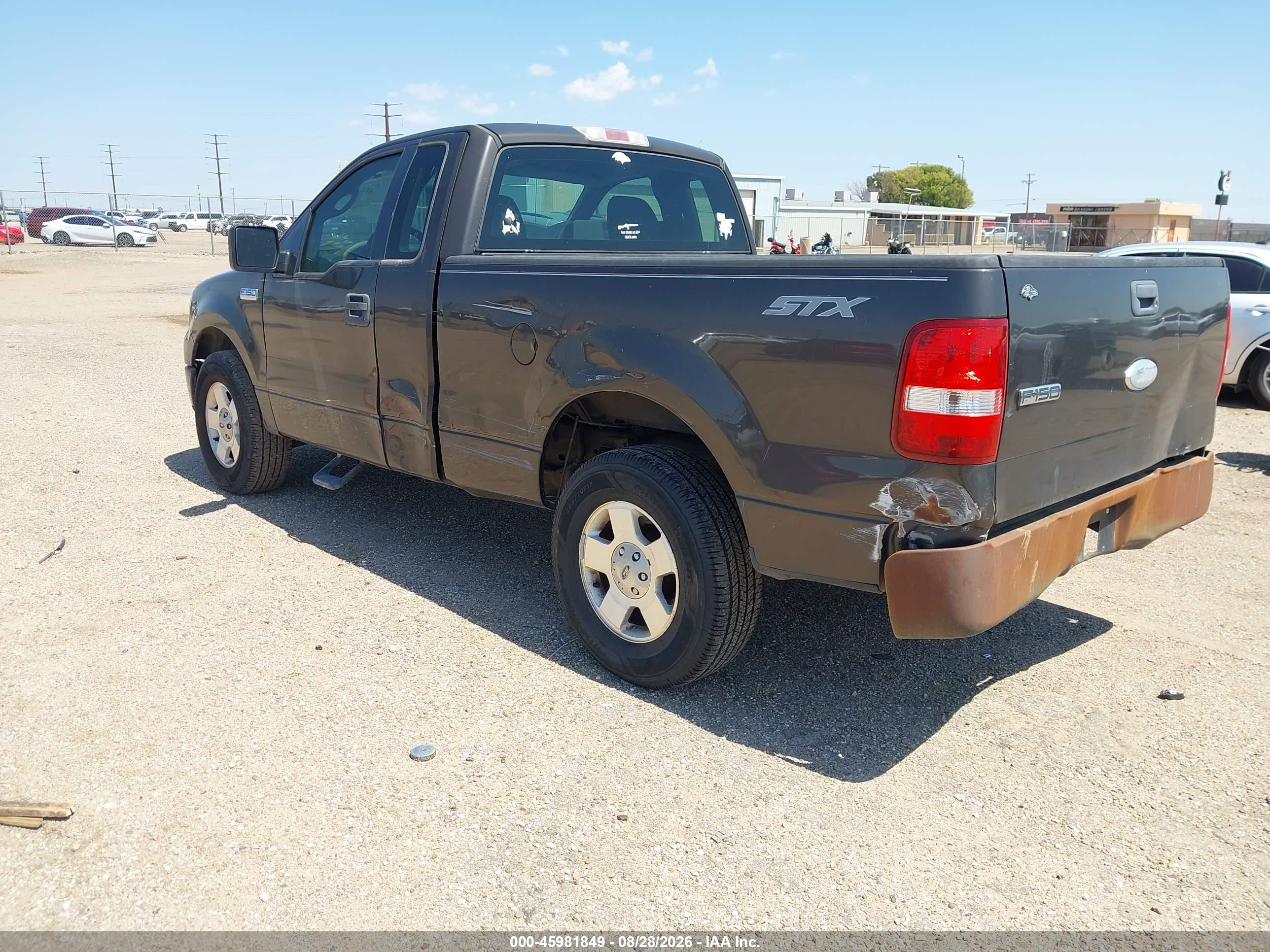2006 Ford F-150 Stx/xl/xlt Gray vin: 1FTRF12256NB60395