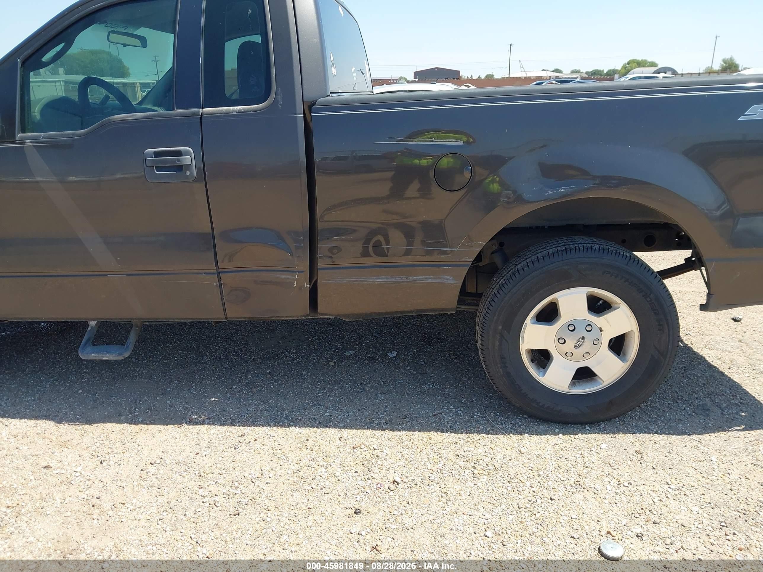 2006 Ford F-150 Stx/xl/xlt Gray vin: 1FTRF12256NB60395