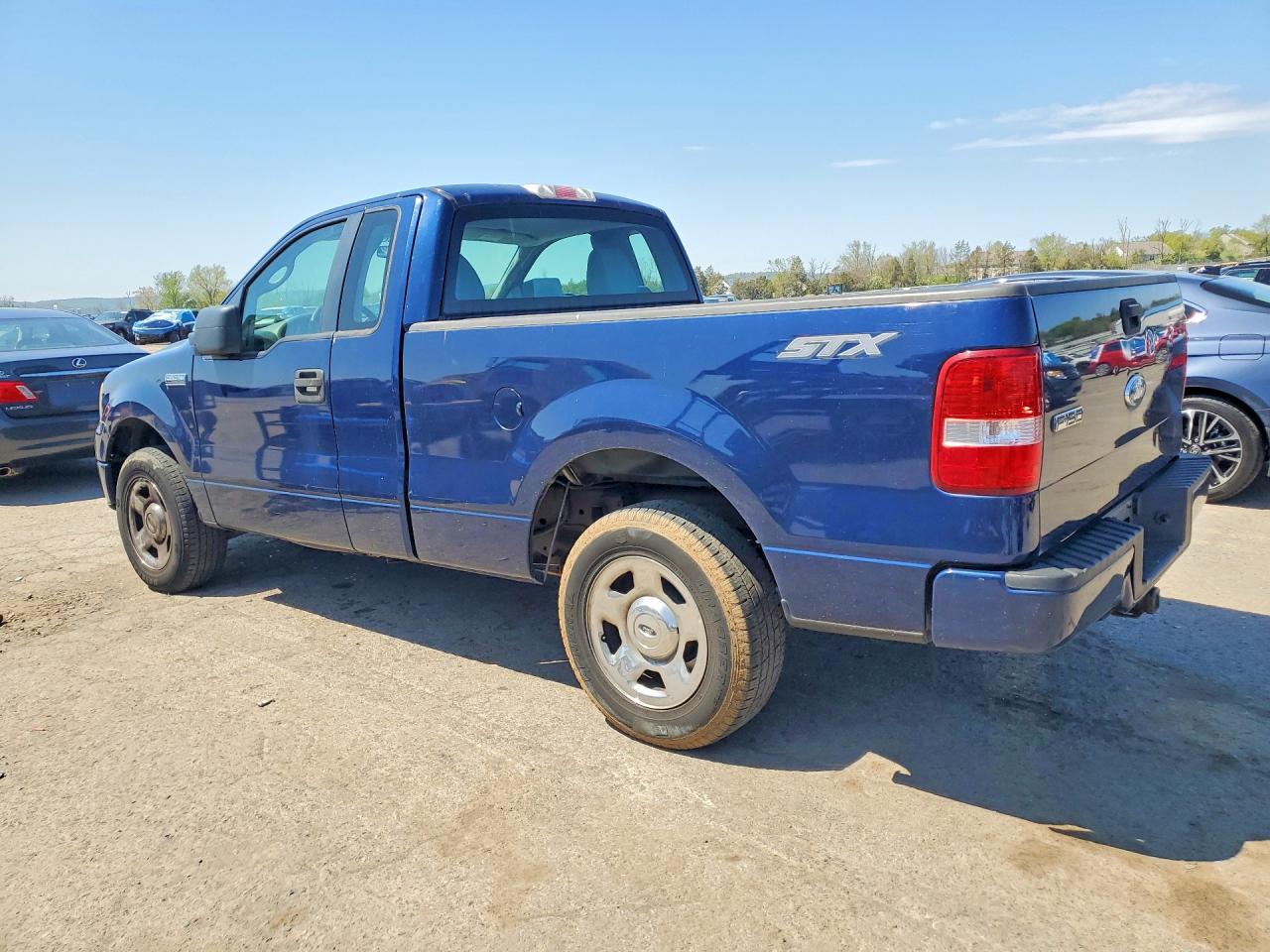 2007 Ford F150 Blue vin: 1FTRF12257NA52912