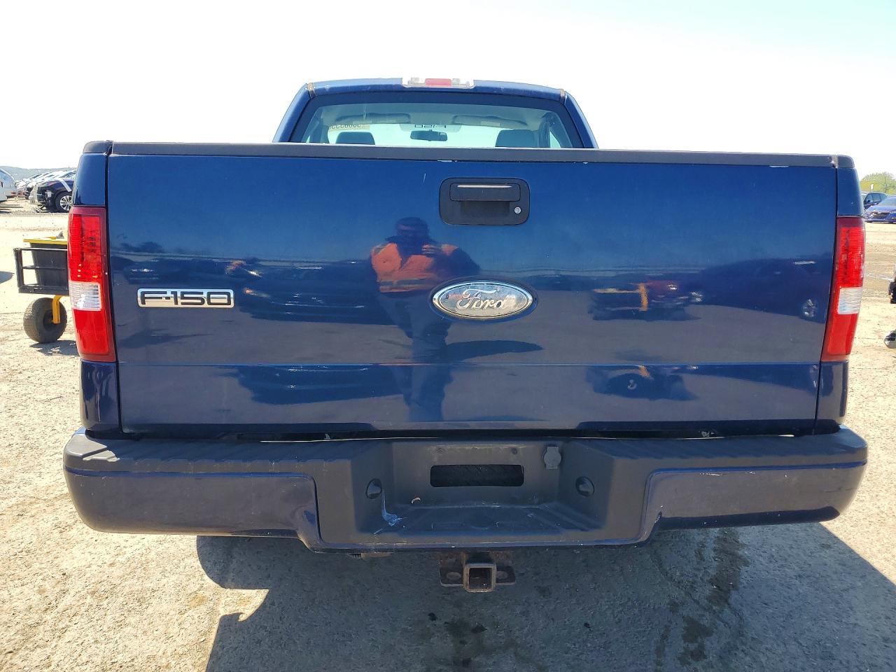 2007 Ford F150 Blue vin: 1FTRF12257NA52912