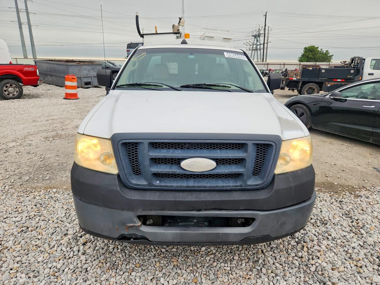 2008 Ford F150 Белый vin: 1FTRF12258KB70204