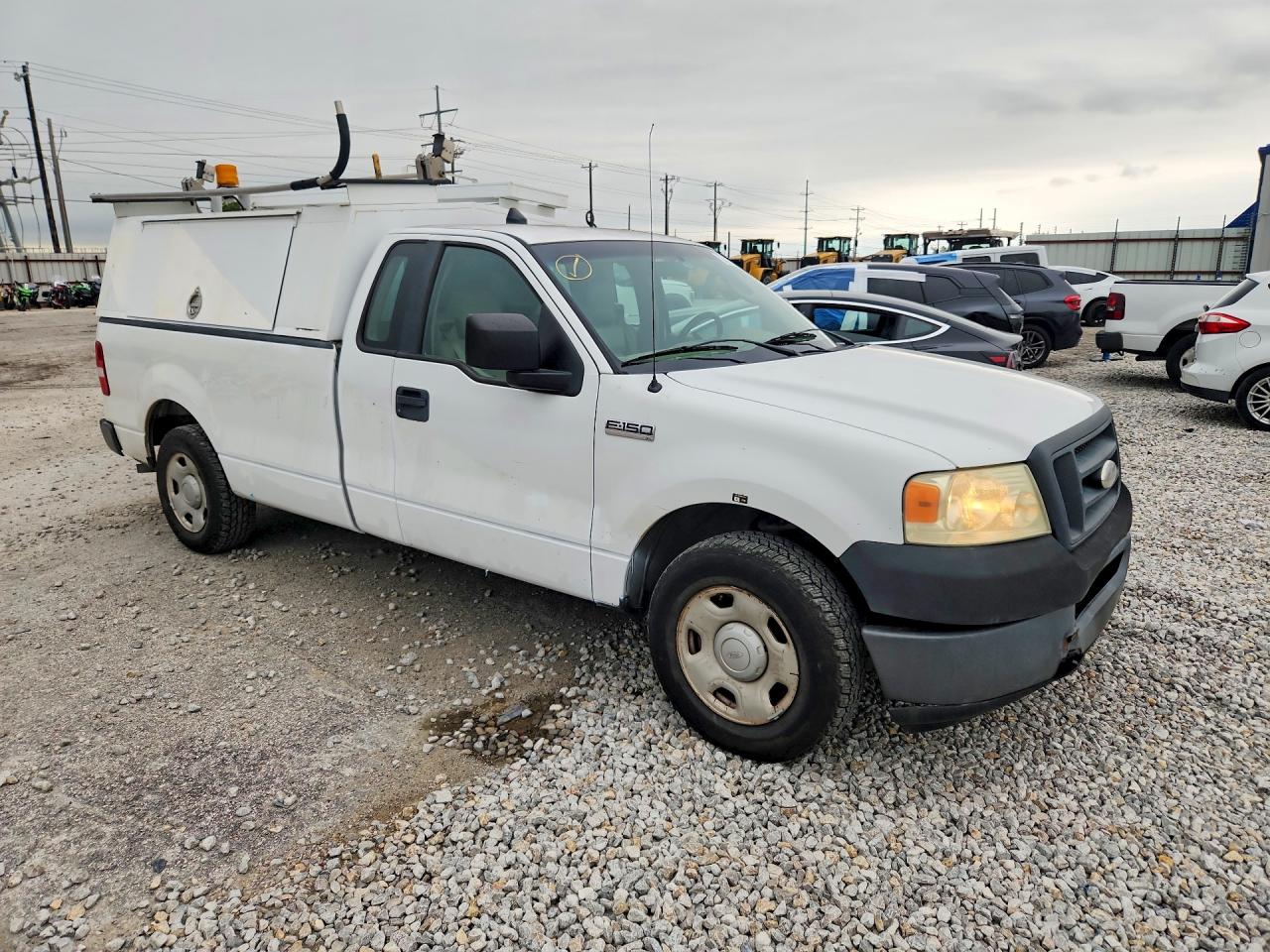 2008 Ford F150 Белый vin: 1FTRF12258KB70204
