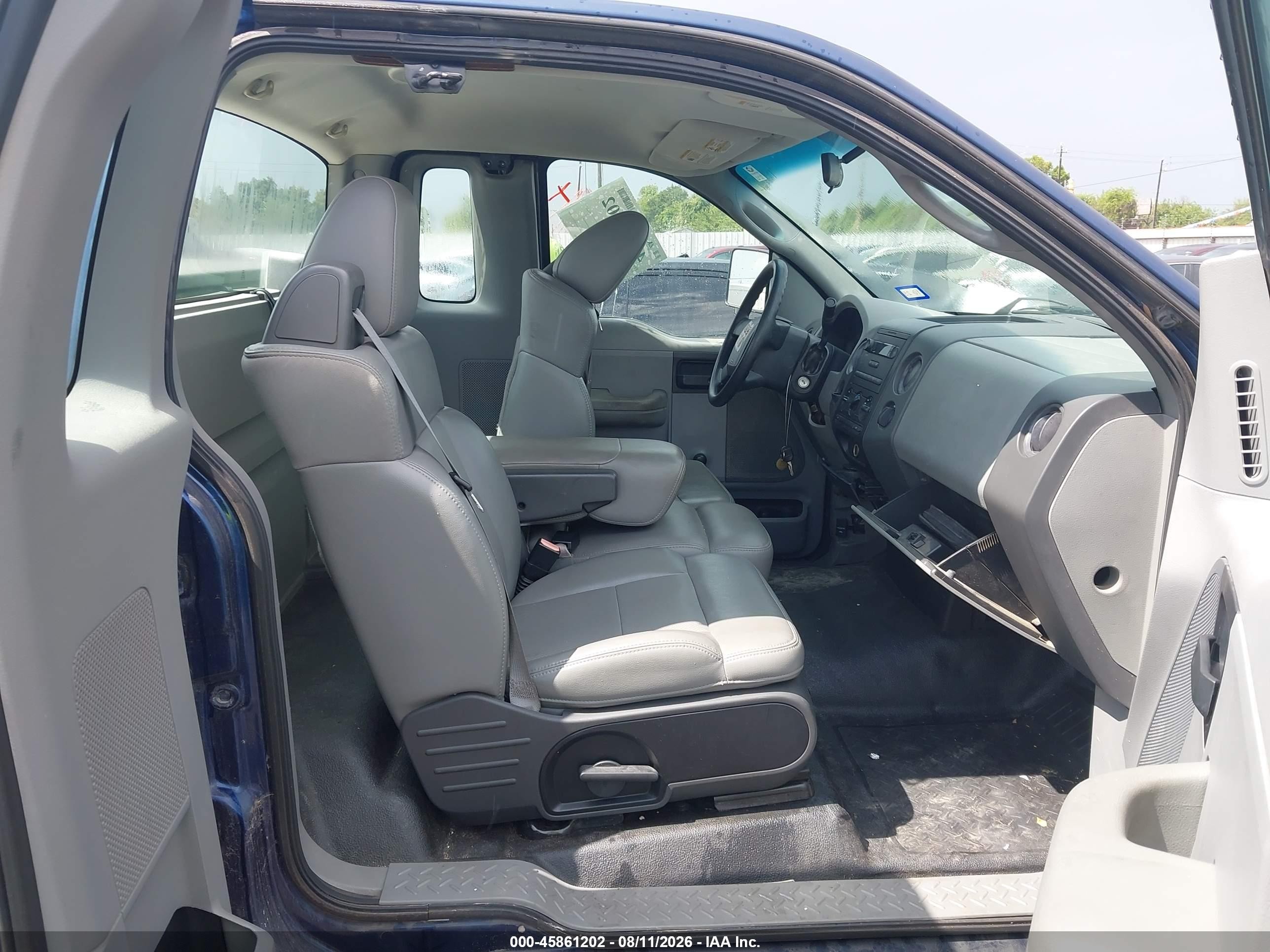 2008 Ford F-150 Stx/xl/xlt Blue vin: 1FTRF12258KC27694