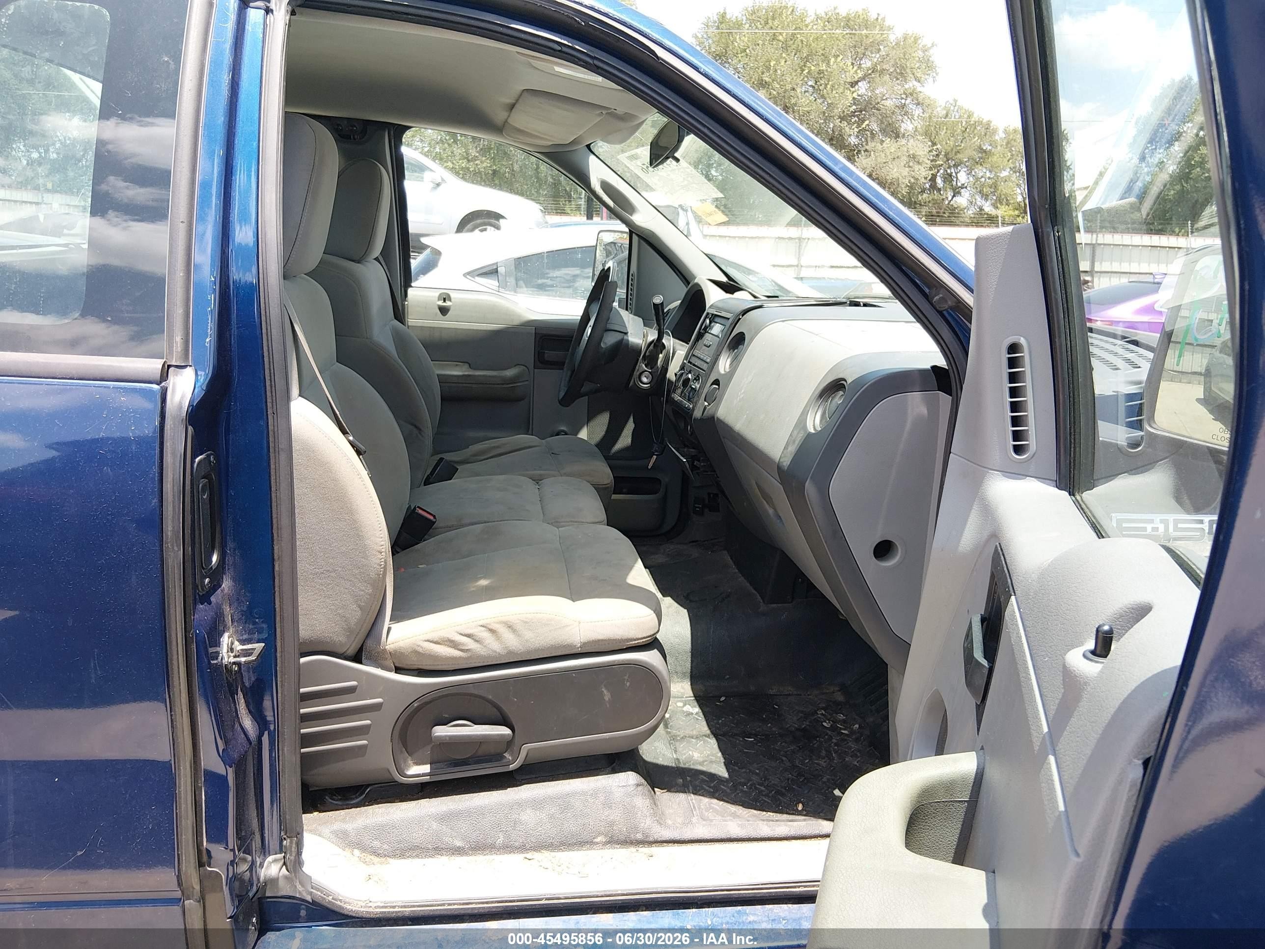 2008 Ford F-150 Stx/xl/xlt Dark Blue vin: 1FTRF12258KC54619