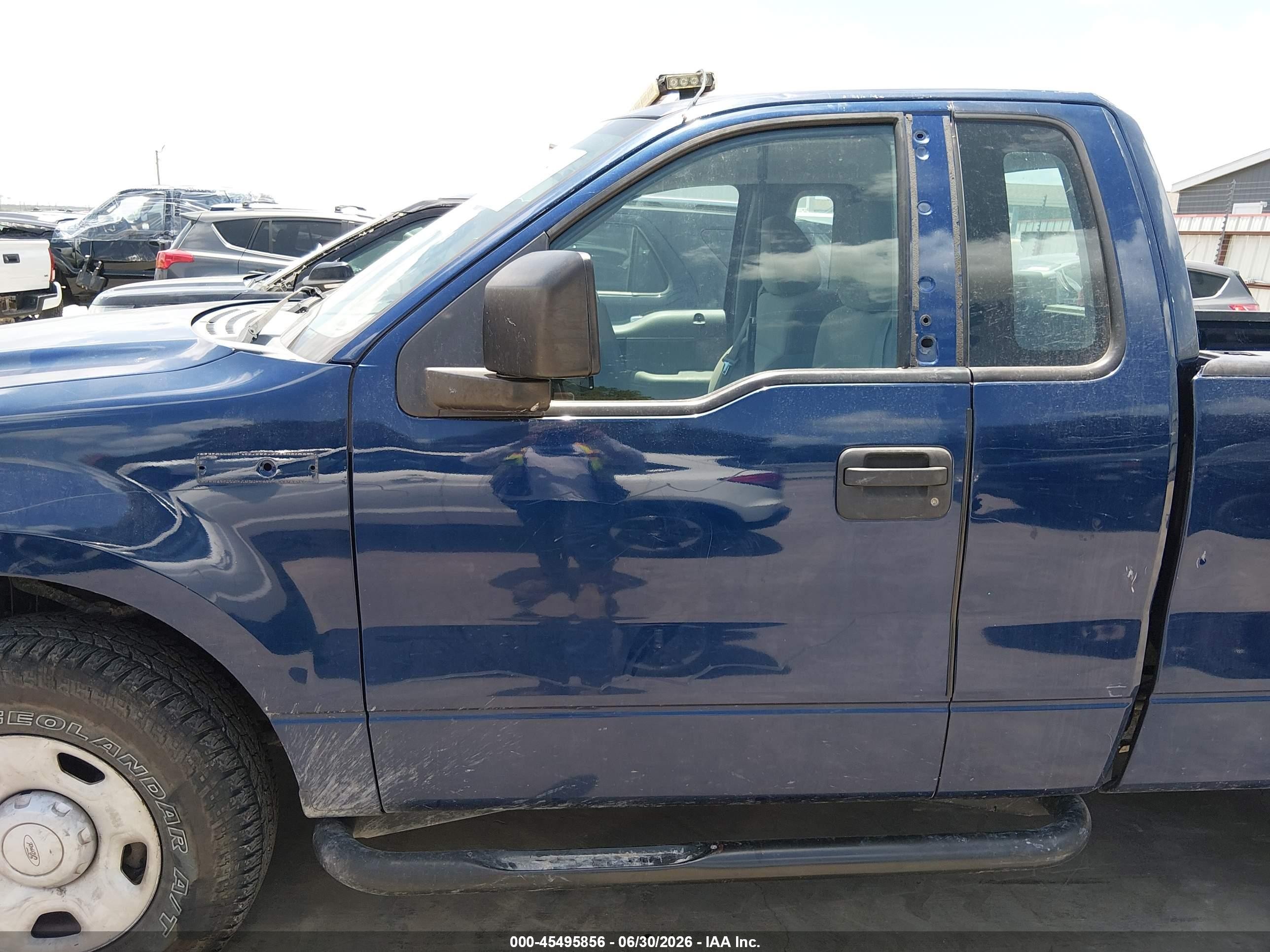 2008 Ford F-150 Stx/xl/xlt Dark Blue vin: 1FTRF12258KC54619