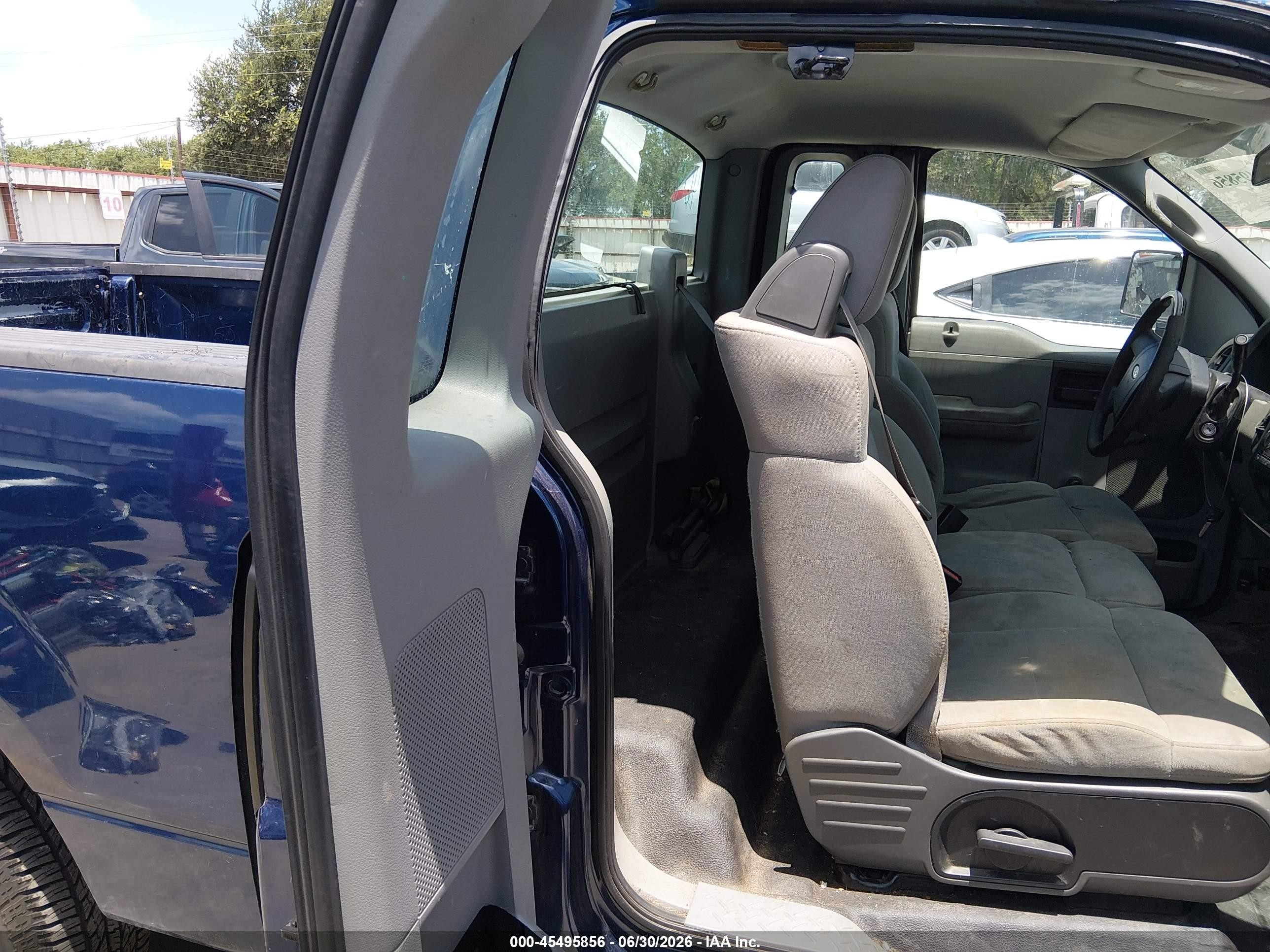 2008 Ford F-150 Stx/xl/xlt Dark Blue vin: 1FTRF12258KC54619