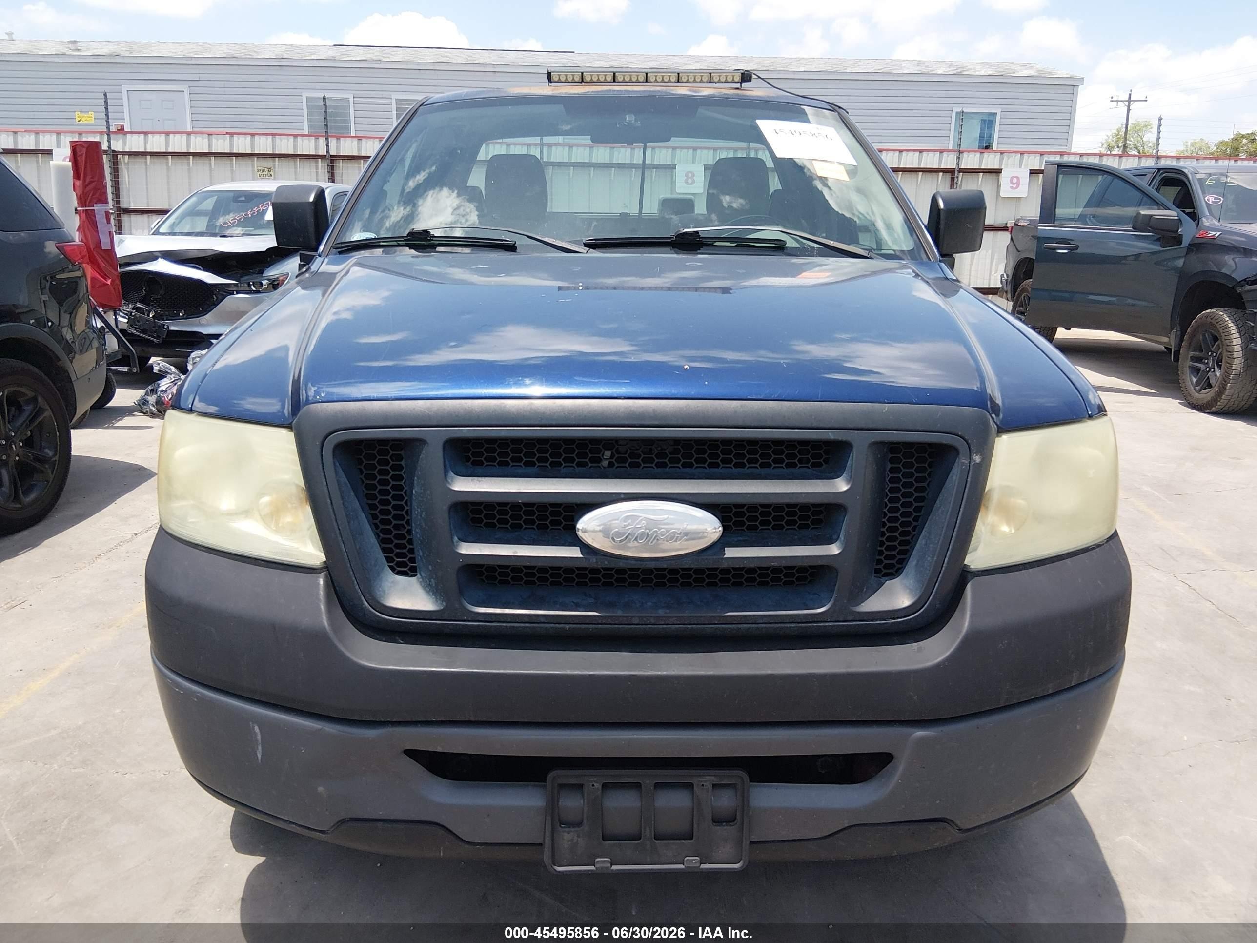 2008 Ford F-150 Stx/xl/xlt Dark Blue vin: 1FTRF12258KC54619