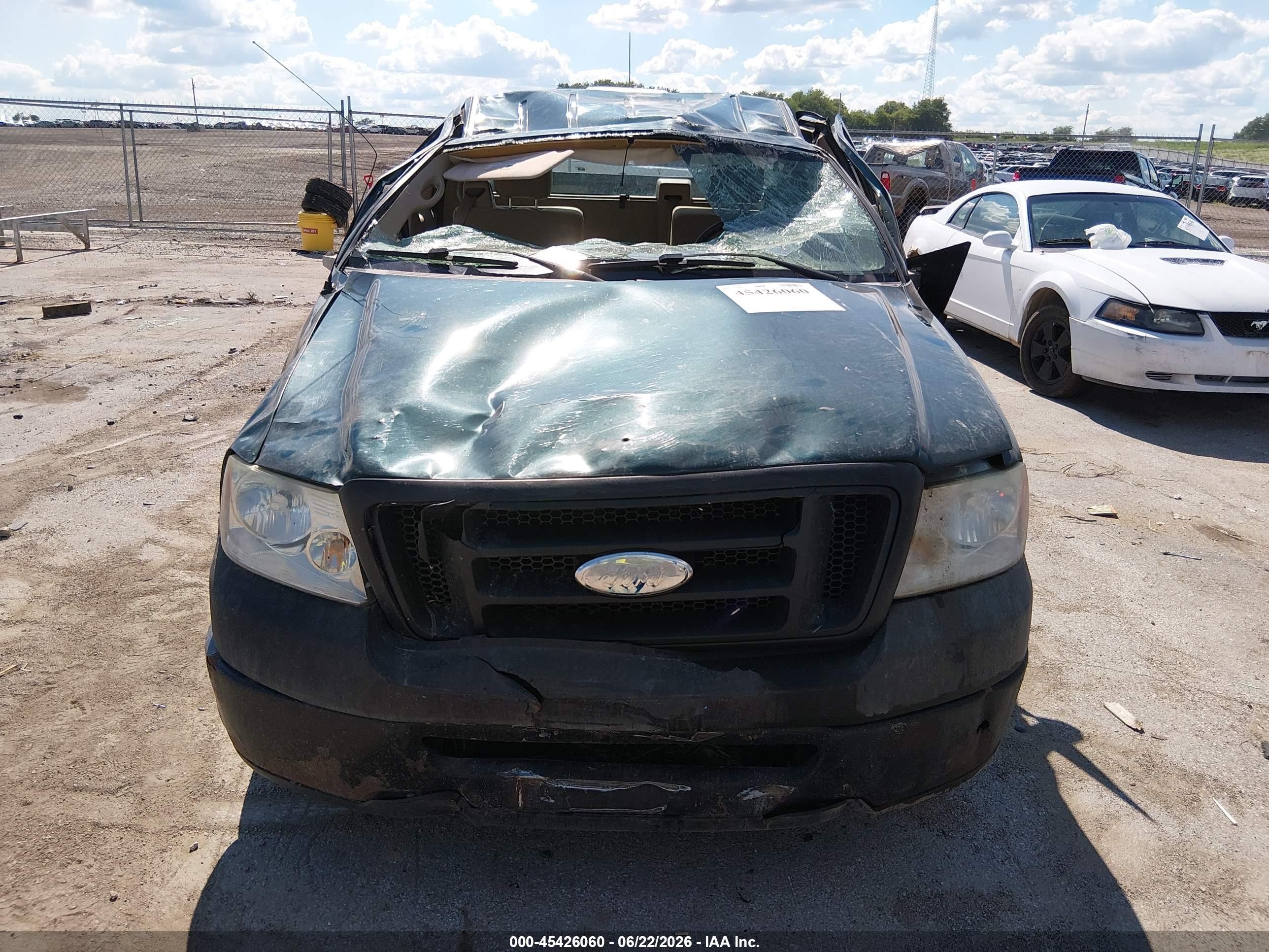 2008 Ford F-150 Stx/xl/xlt Green vin: 1FTRF12258KC57262