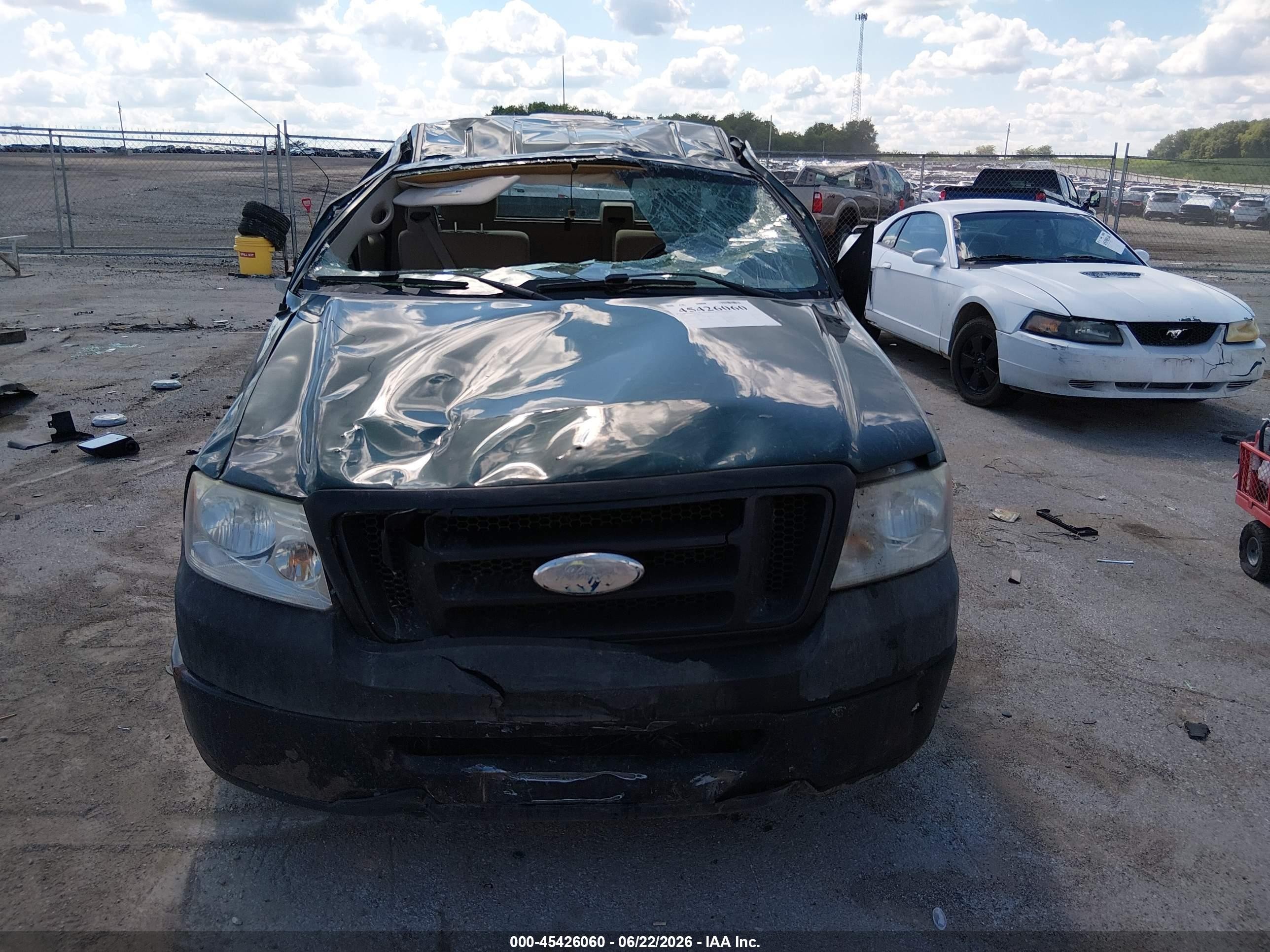 2008 Ford F-150 Stx/xl/xlt Green vin: 1FTRF12258KC57262