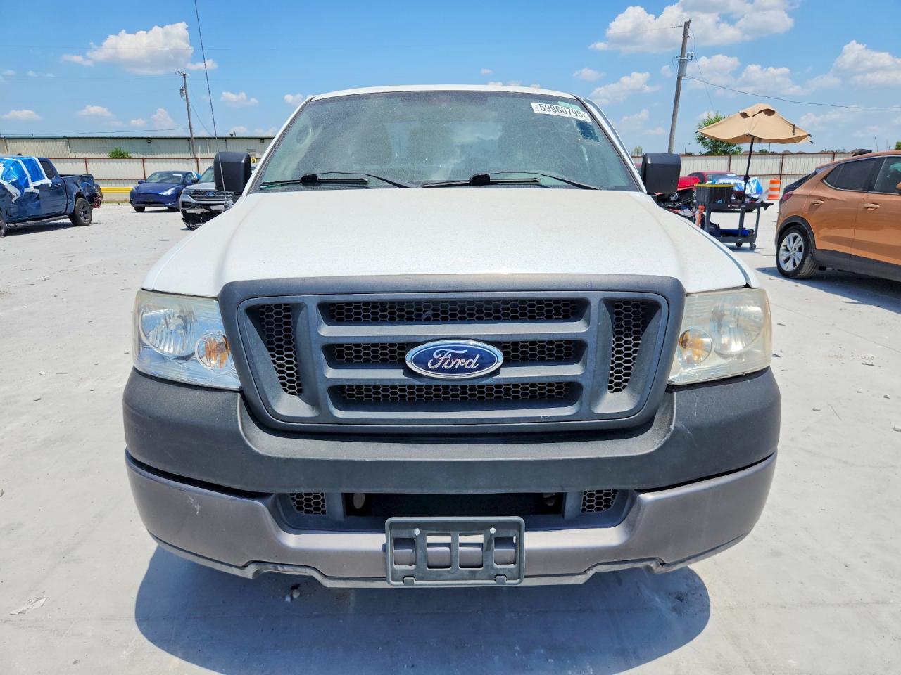 2005 Ford F150 Белый vin: 1FTRF12265NA52382