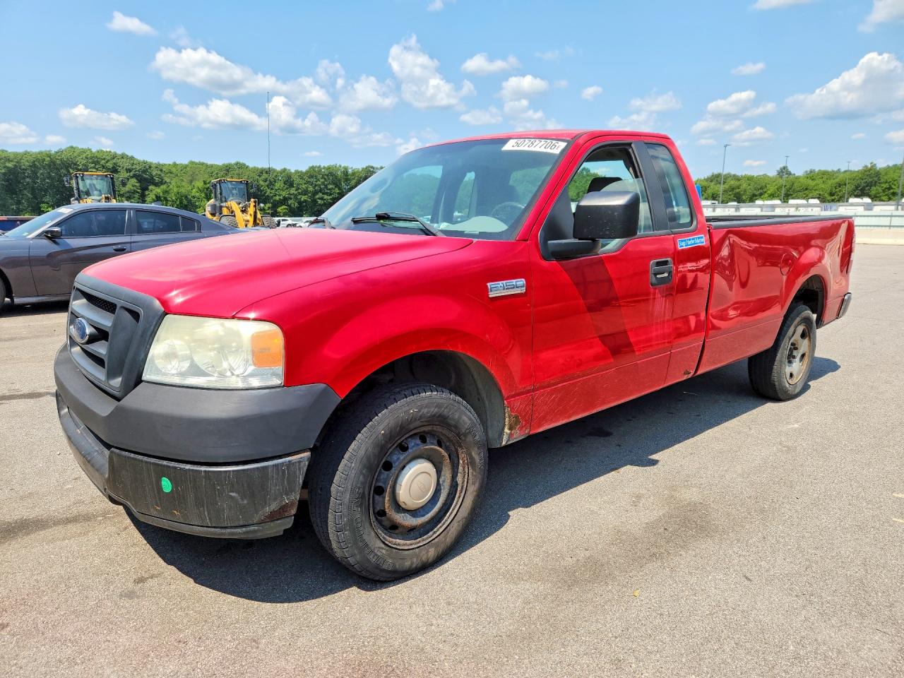 2005 Ford F150 Red vin: 1FTRF12265NB22026