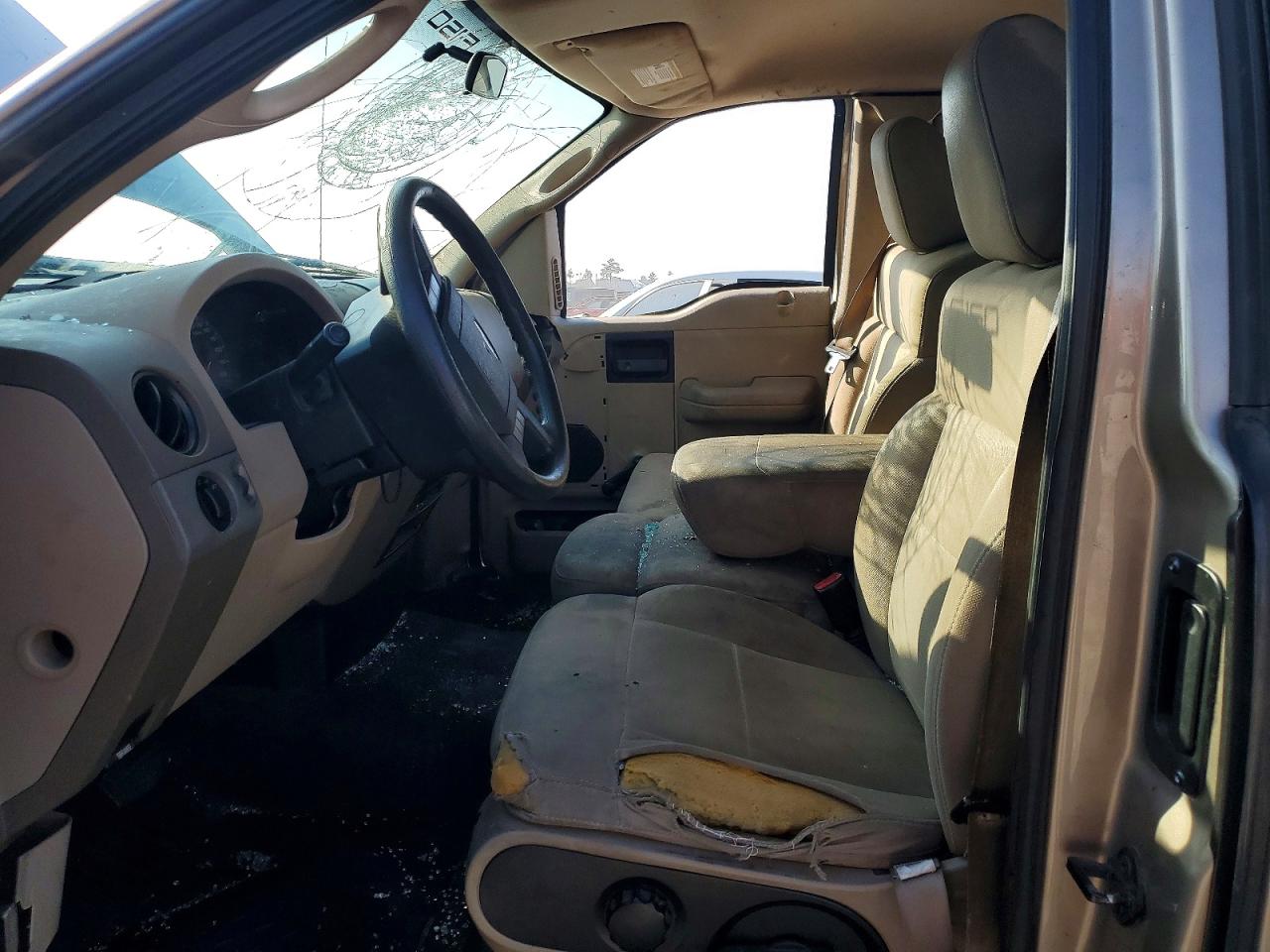 2005 Ford F150 Tan vin: 1FTRF12265NB93064