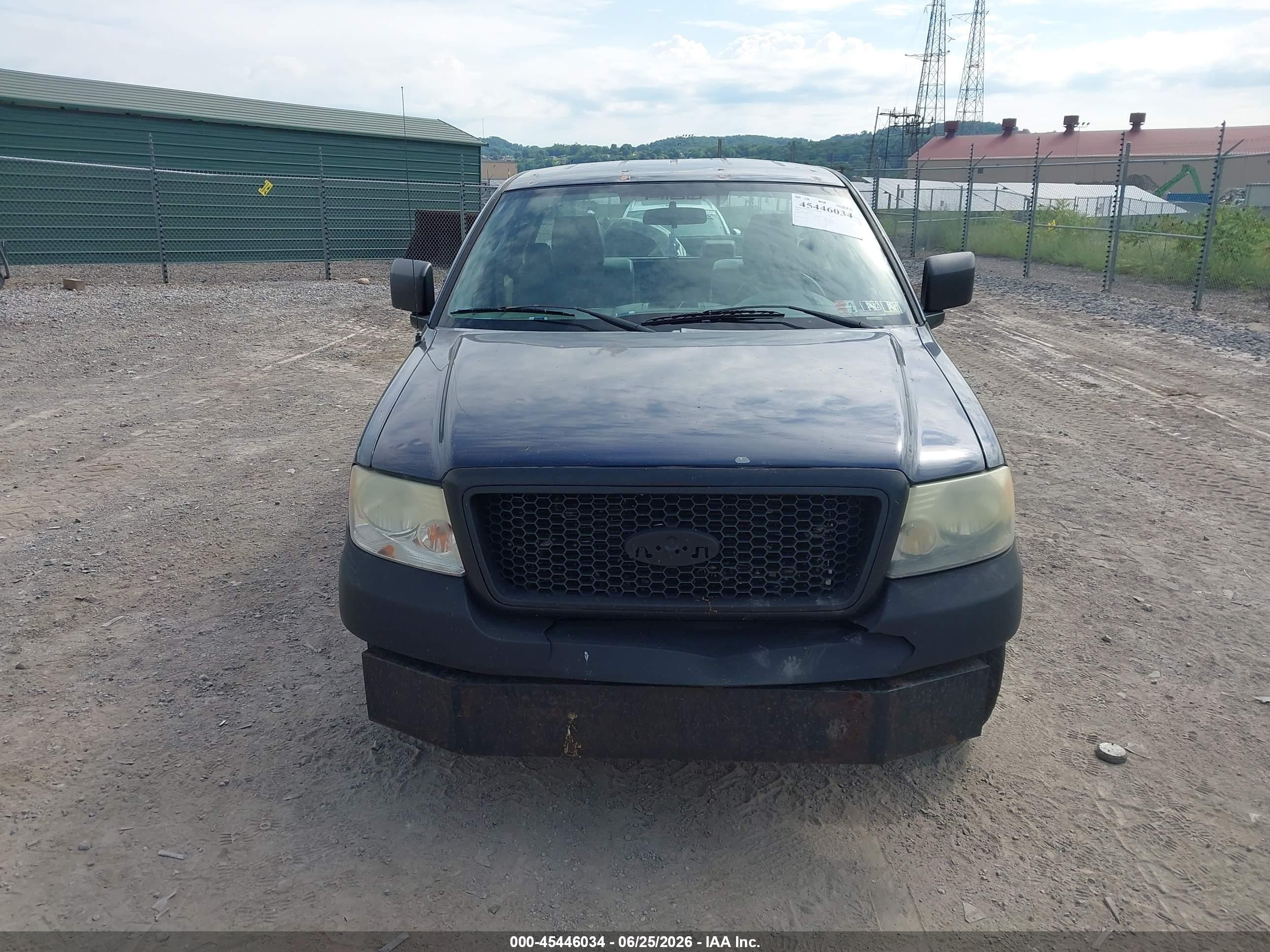 2006 Ford F-150 Stx/xl/xlt Blue vin: 1FTRF12266KE05755
