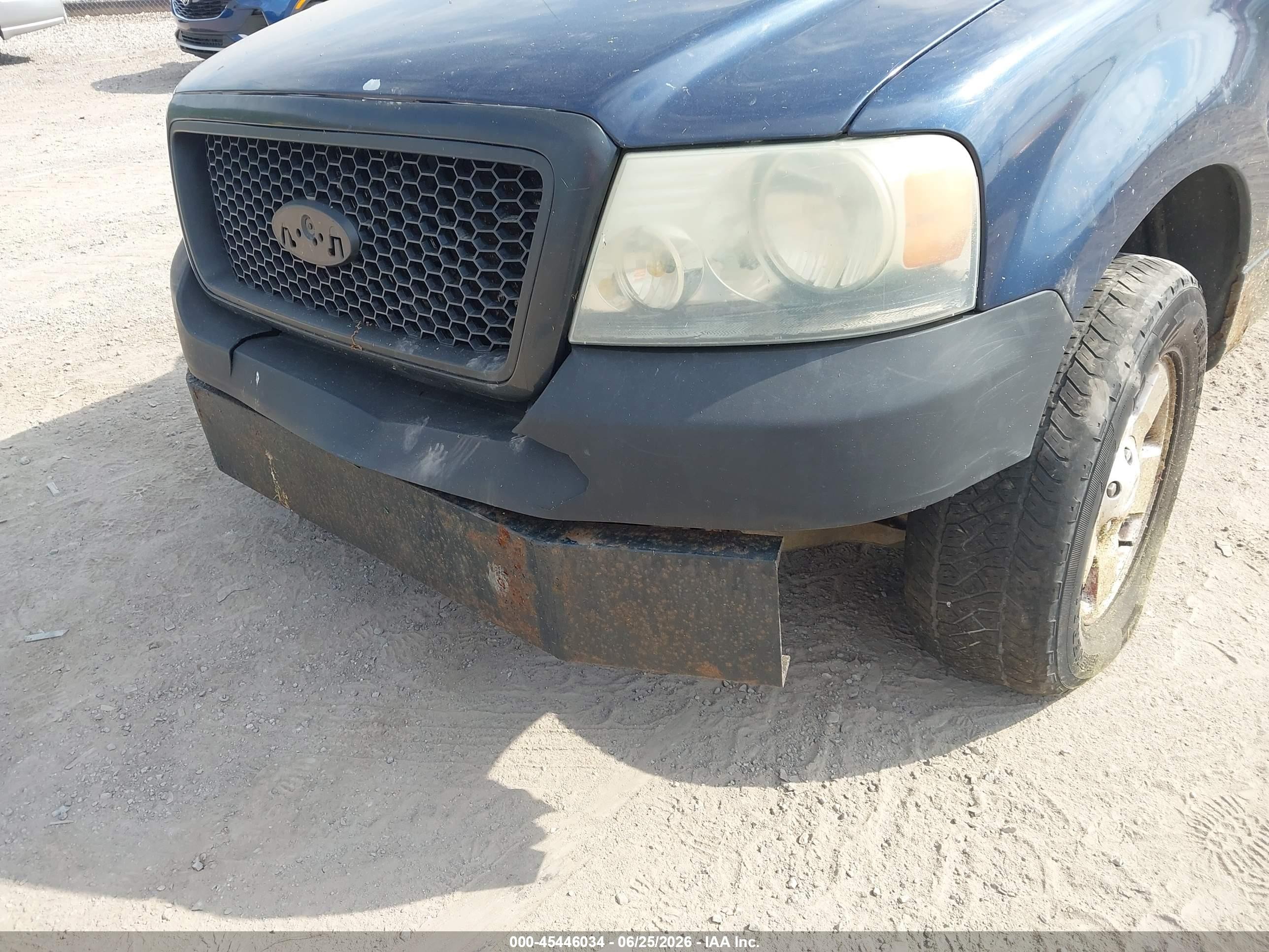 2006 Ford F-150 Stx/xl/xlt Blue vin: 1FTRF12266KE05755