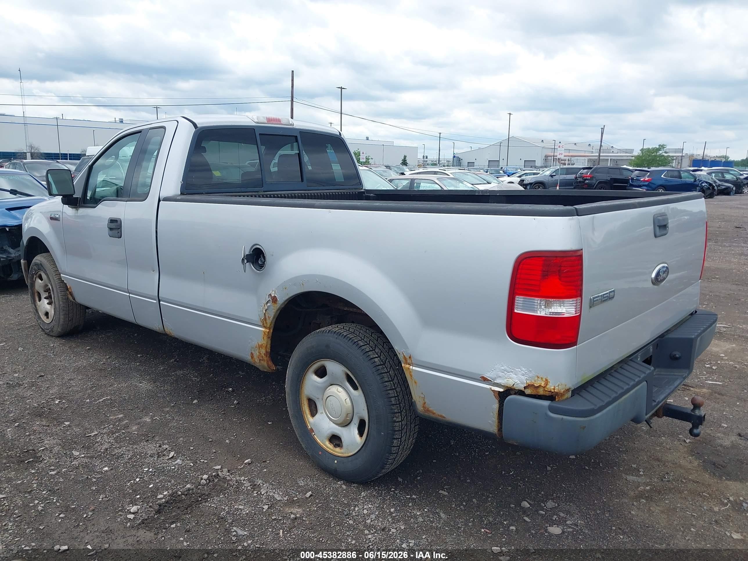 2006 Ford F-150 Stx/xl/xlt Silver vin: 1FTRF12266NA34966
