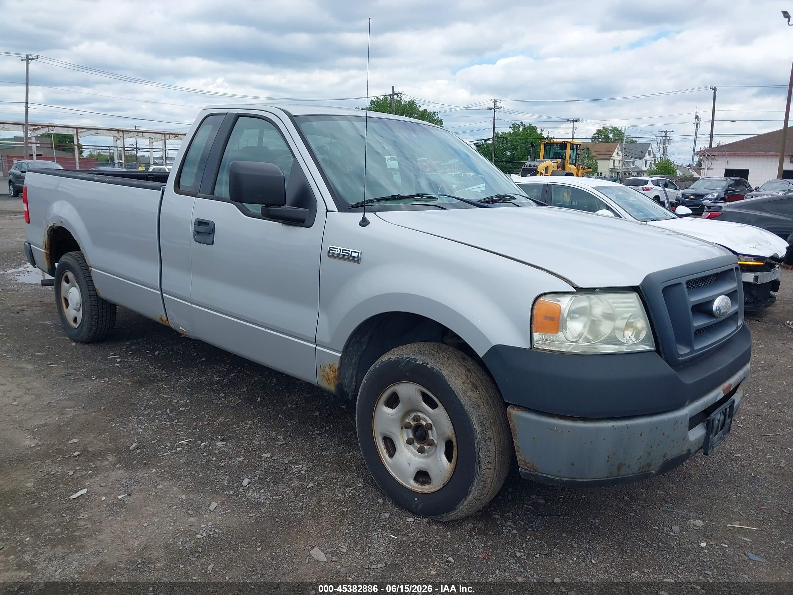 2006 Ford F-150 Stx/xl/xlt Silver vin: 1FTRF12266NA34966