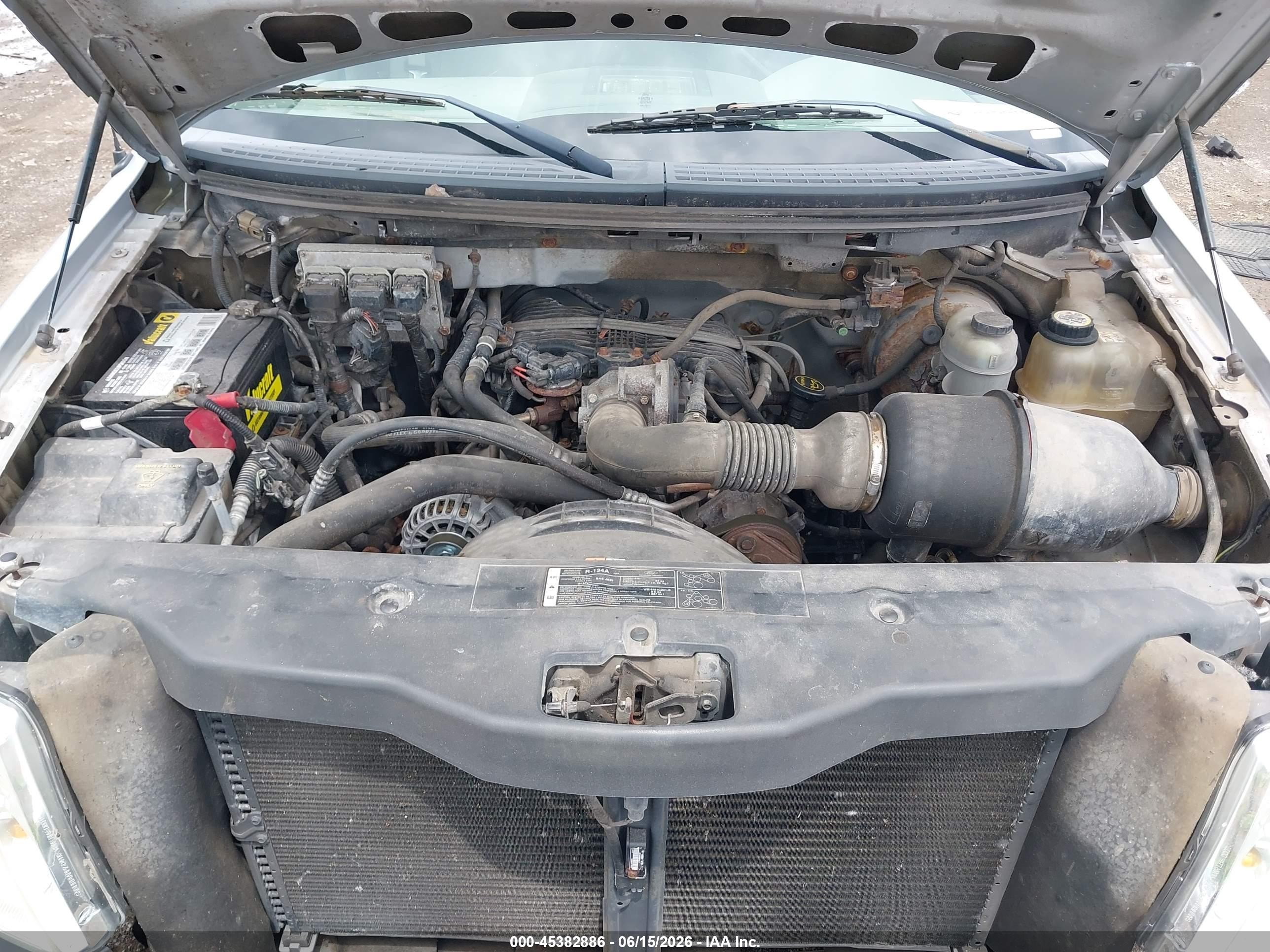 2006 Ford F-150 Stx/xl/xlt Silver vin: 1FTRF12266NA34966