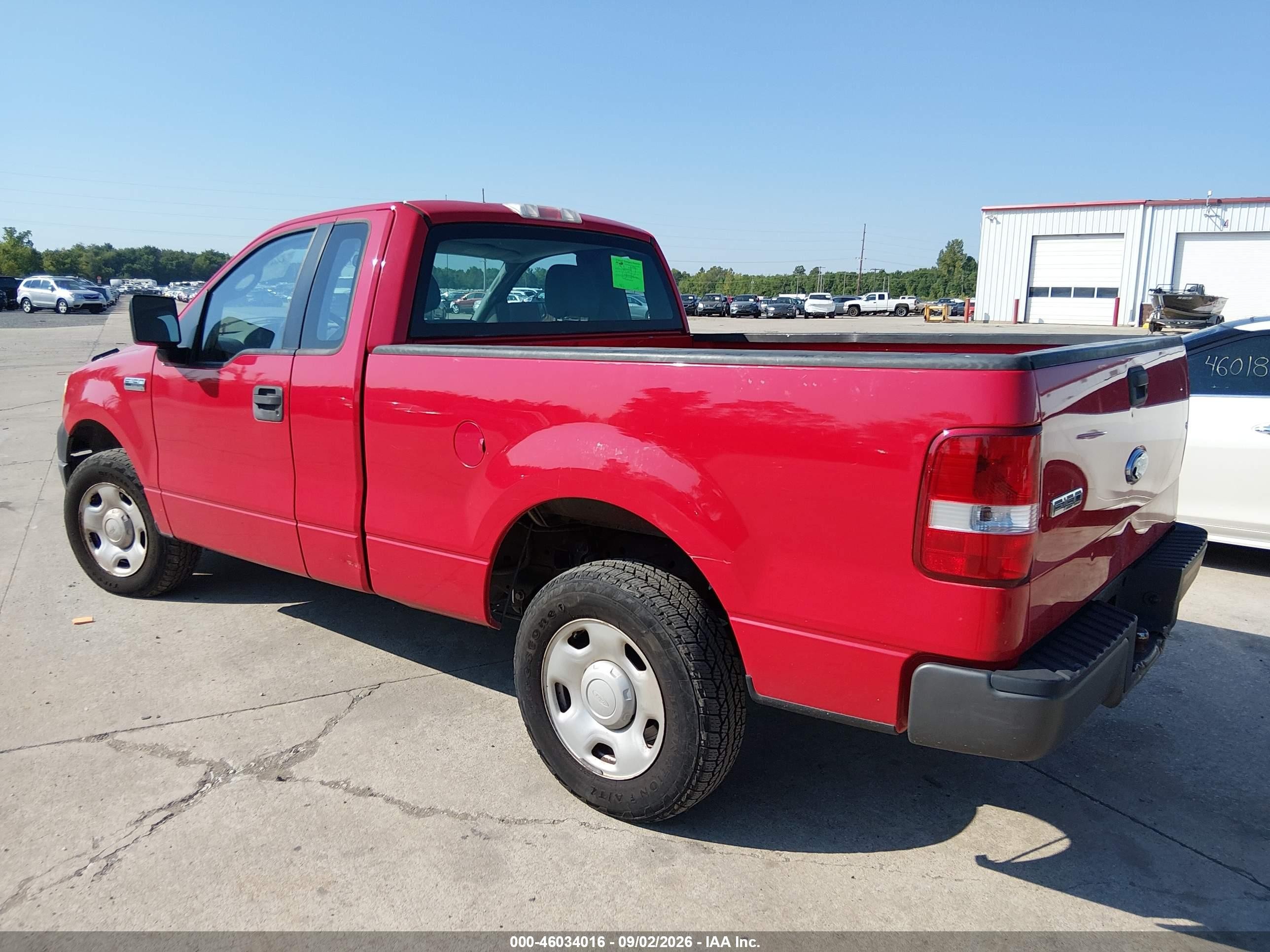 2006 Ford F-150 Stx/xl/xlt Red vin: 1FTRF12266NB49924
