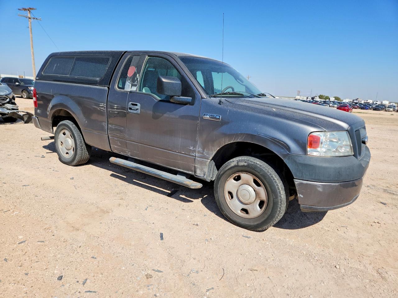 2007 Ford F150 Gray vin: 1FTRF12267KD08010