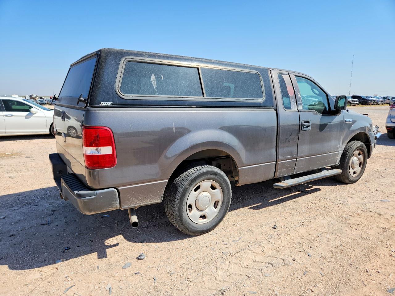 2007 Ford F150 Gray vin: 1FTRF12267KD08010