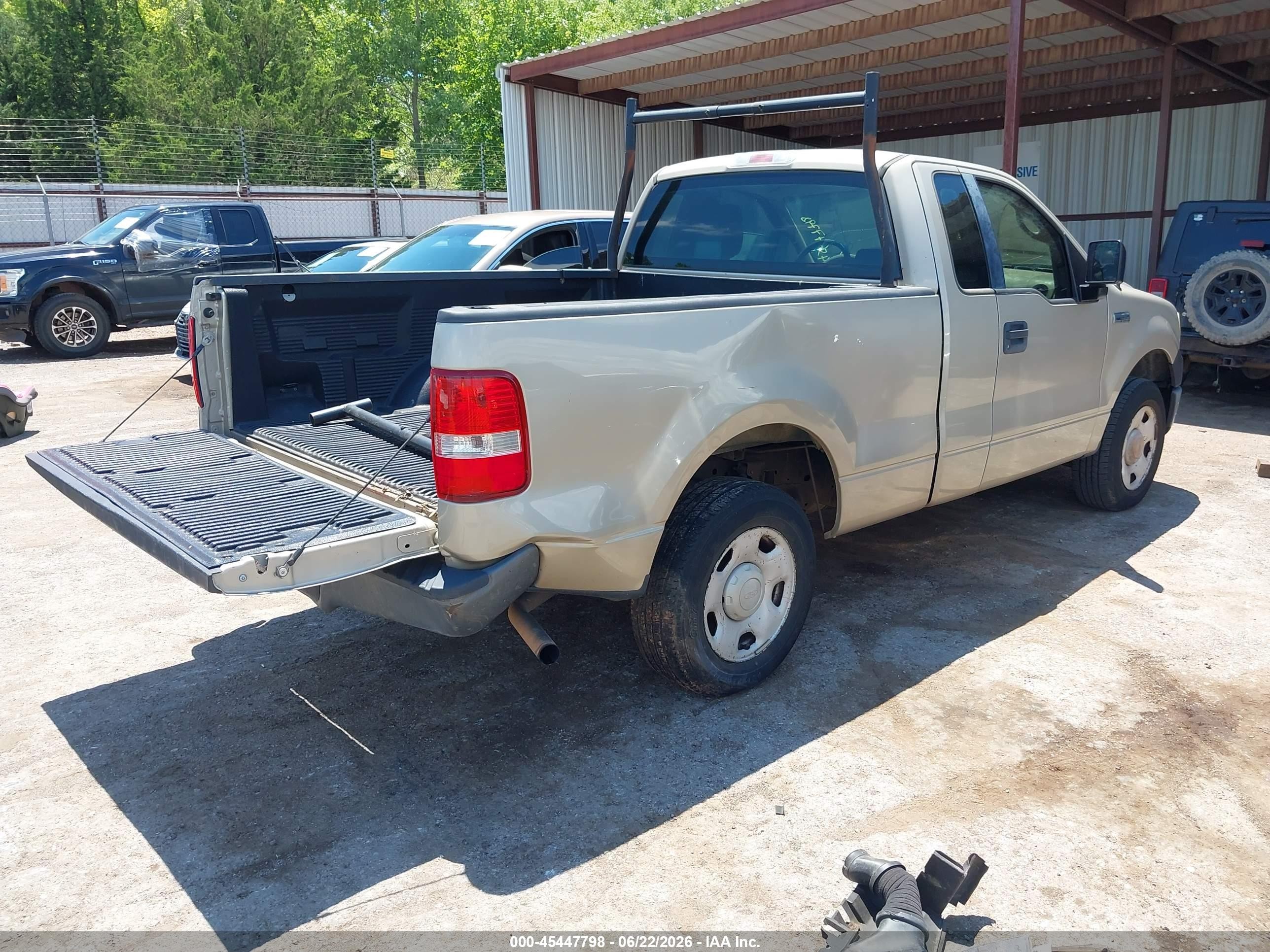 2007 Ford F-150 Stx/xl/xlt Gold vin: 1FTRF12267NA42793