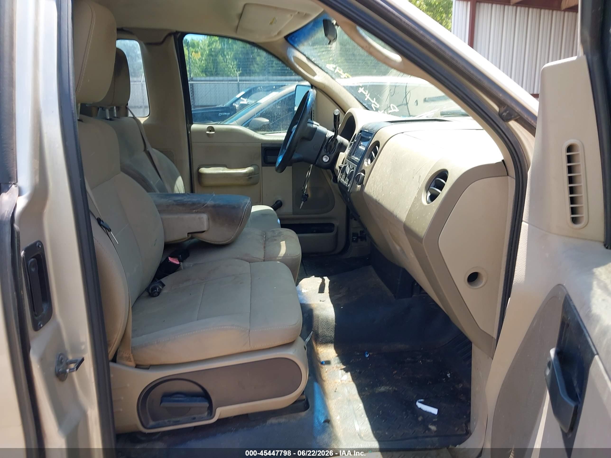 2007 Ford F-150 Stx/xl/xlt Gold vin: 1FTRF12267NA42793