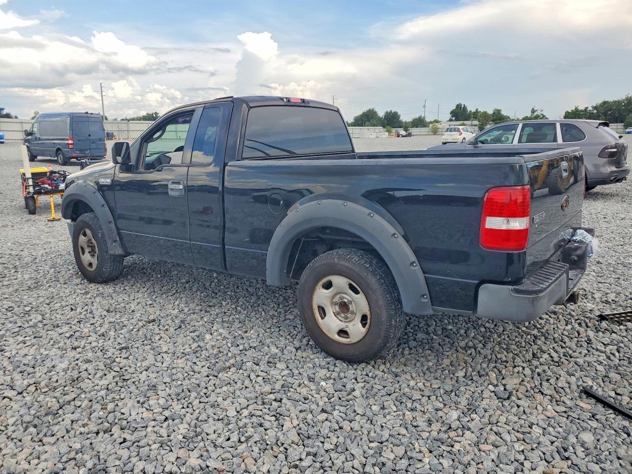 2007 Ford F150 Black vin: 1FTRF12267NA80508