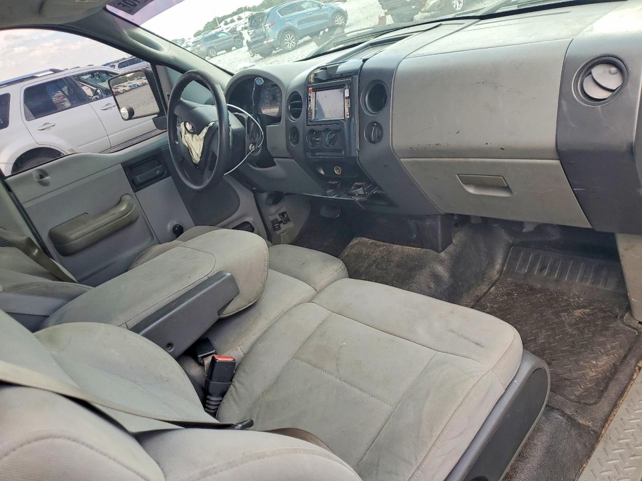 2007 Ford F150 Black vin: 1FTRF12267NA80508