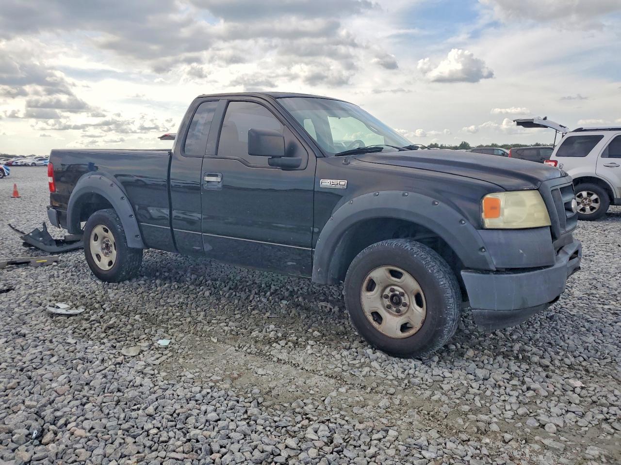 2007 Ford F150 Black vin: 1FTRF12267NA80508