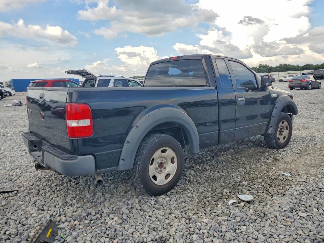 2007 Ford F150 Black vin: 1FTRF12267NA80508