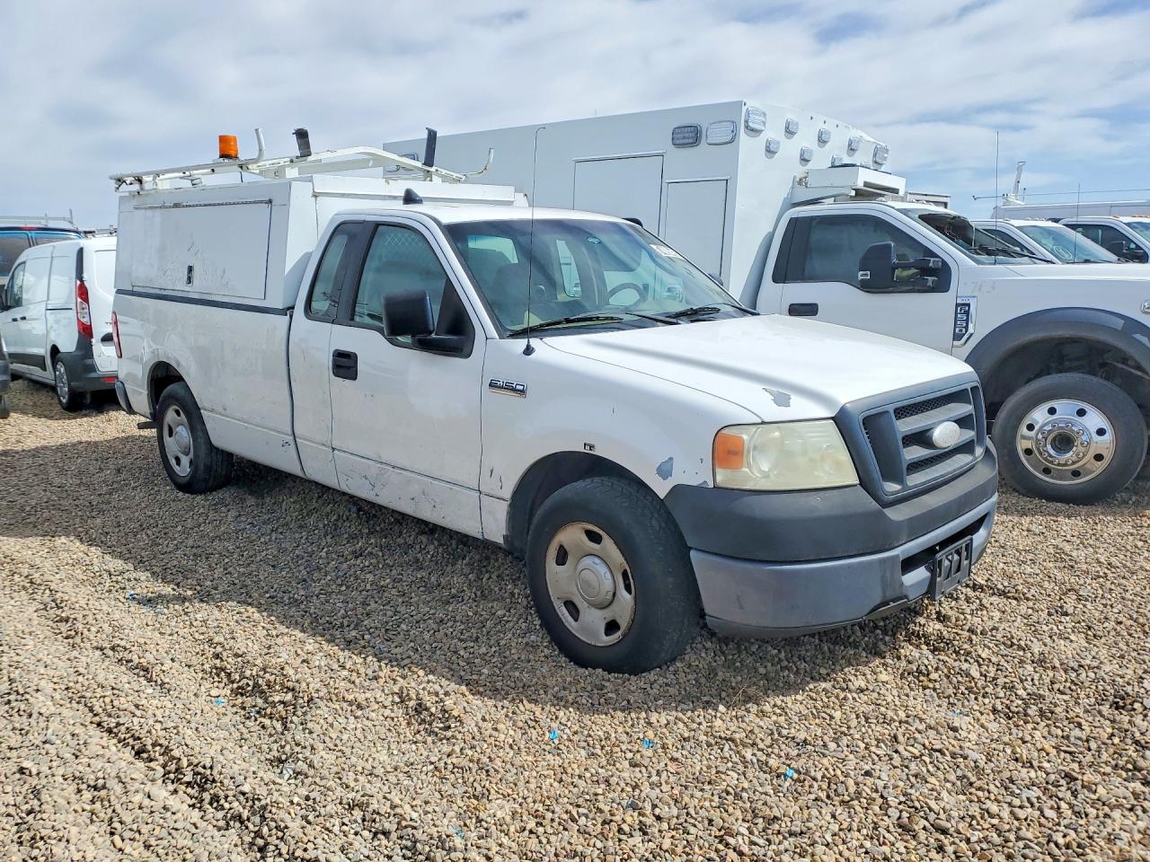 2008 Ford F150 W/knapheide Knap Kap Two Tone vin: 1FTRF12268KB87786