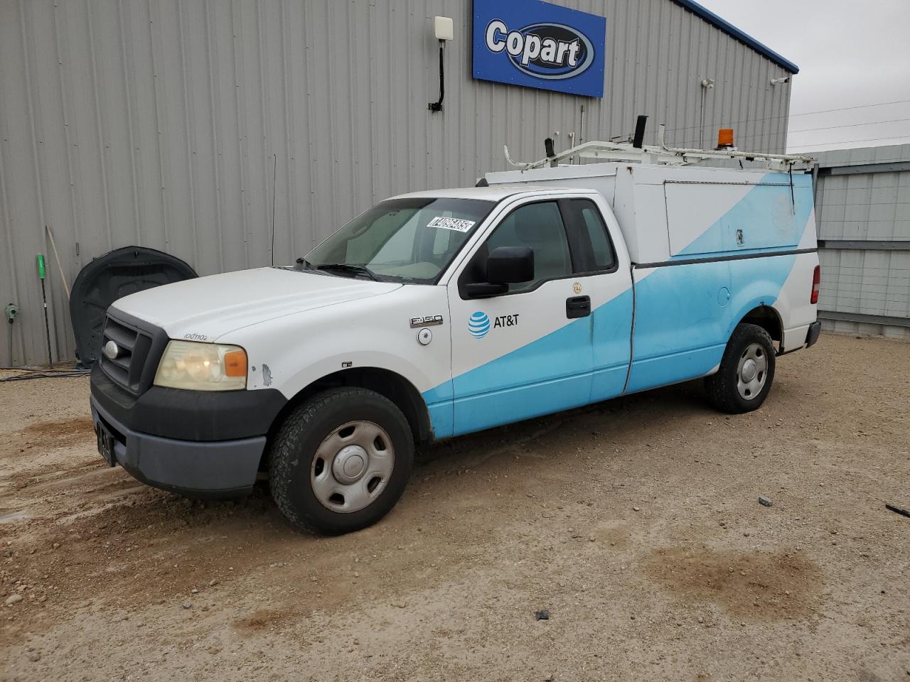 2008 Ford F150 W/knapheide Knap Kap Two Tone vin: 1FTRF12268KB87786 Damage: Left Front Fender, Peeling, 3 To 4 Inches