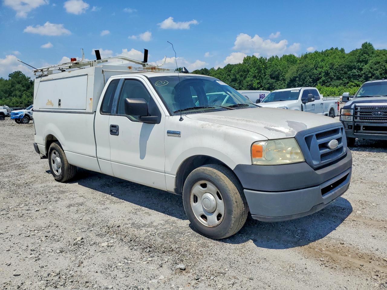 2008 Ford F150 Белый vin: 1FTRF12268KD93173