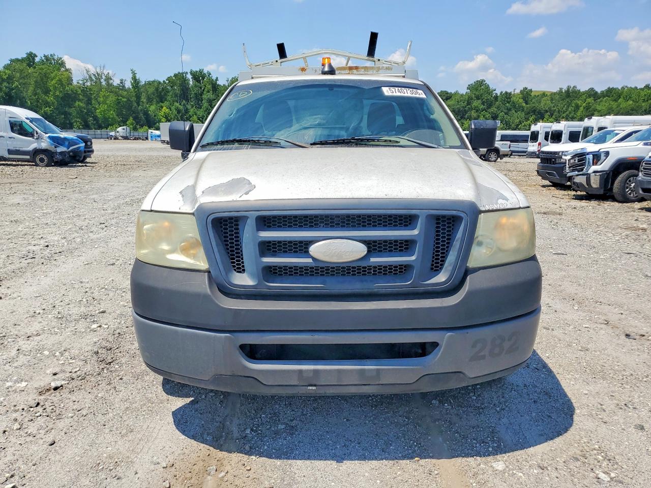 2008 Ford F150 Белый vin: 1FTRF12268KD93173