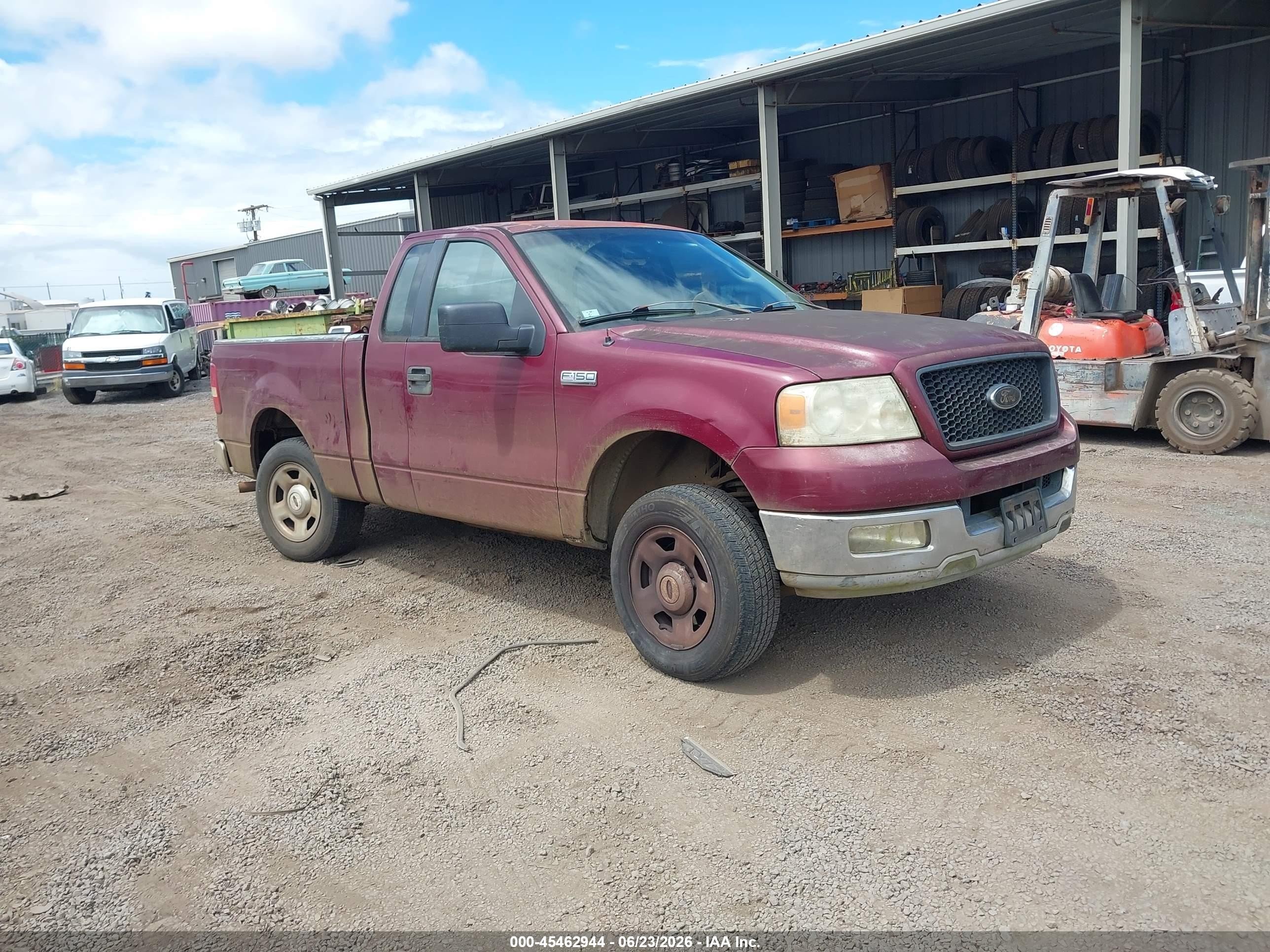 2005 Ford F-150 Stx/xl/xlt Красный vin: 1FTRF12275KC35811