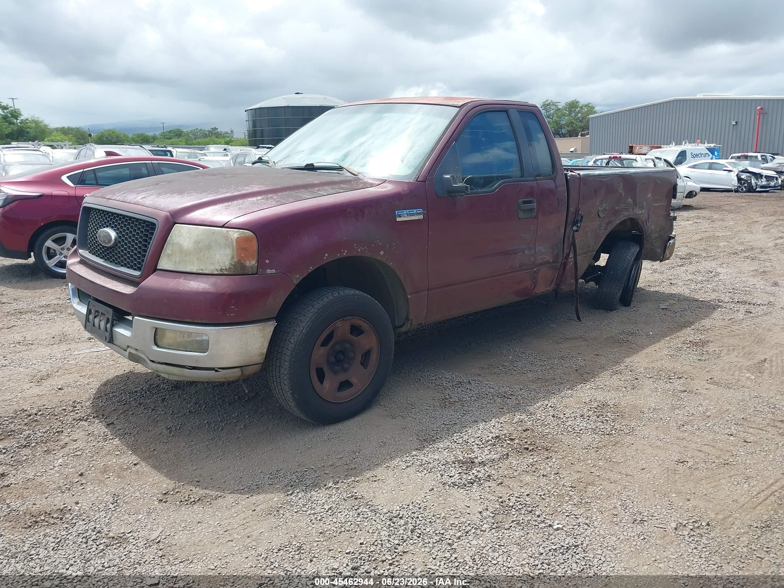 2005 Ford F-150 Stx/xl/xlt Красный vin: 1FTRF12275KC35811