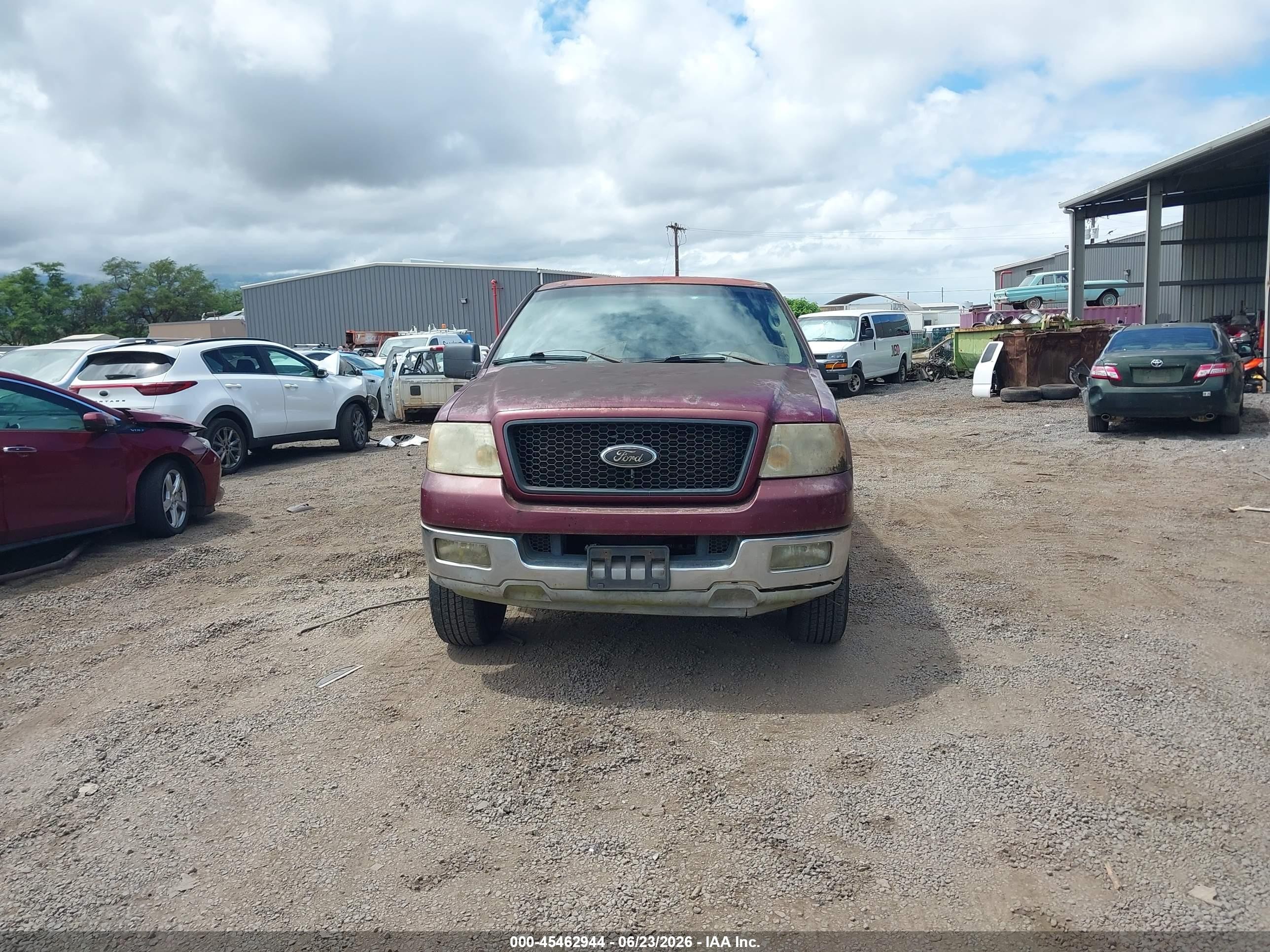 2005 Ford F-150 Stx/xl/xlt Красный vin: 1FTRF12275KC35811