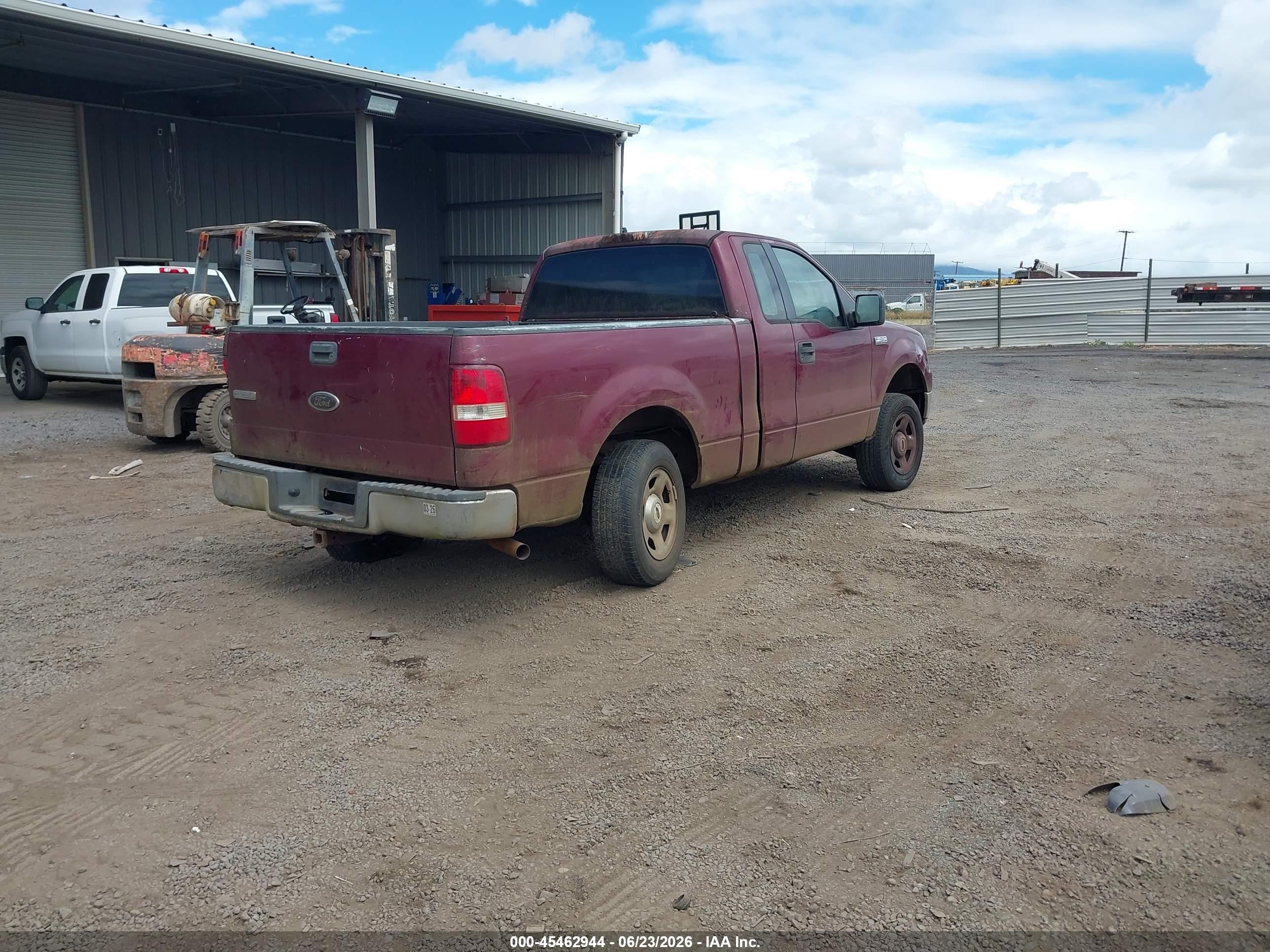 2005 Ford F-150 Stx/xl/xlt Красный vin: 1FTRF12275KC35811