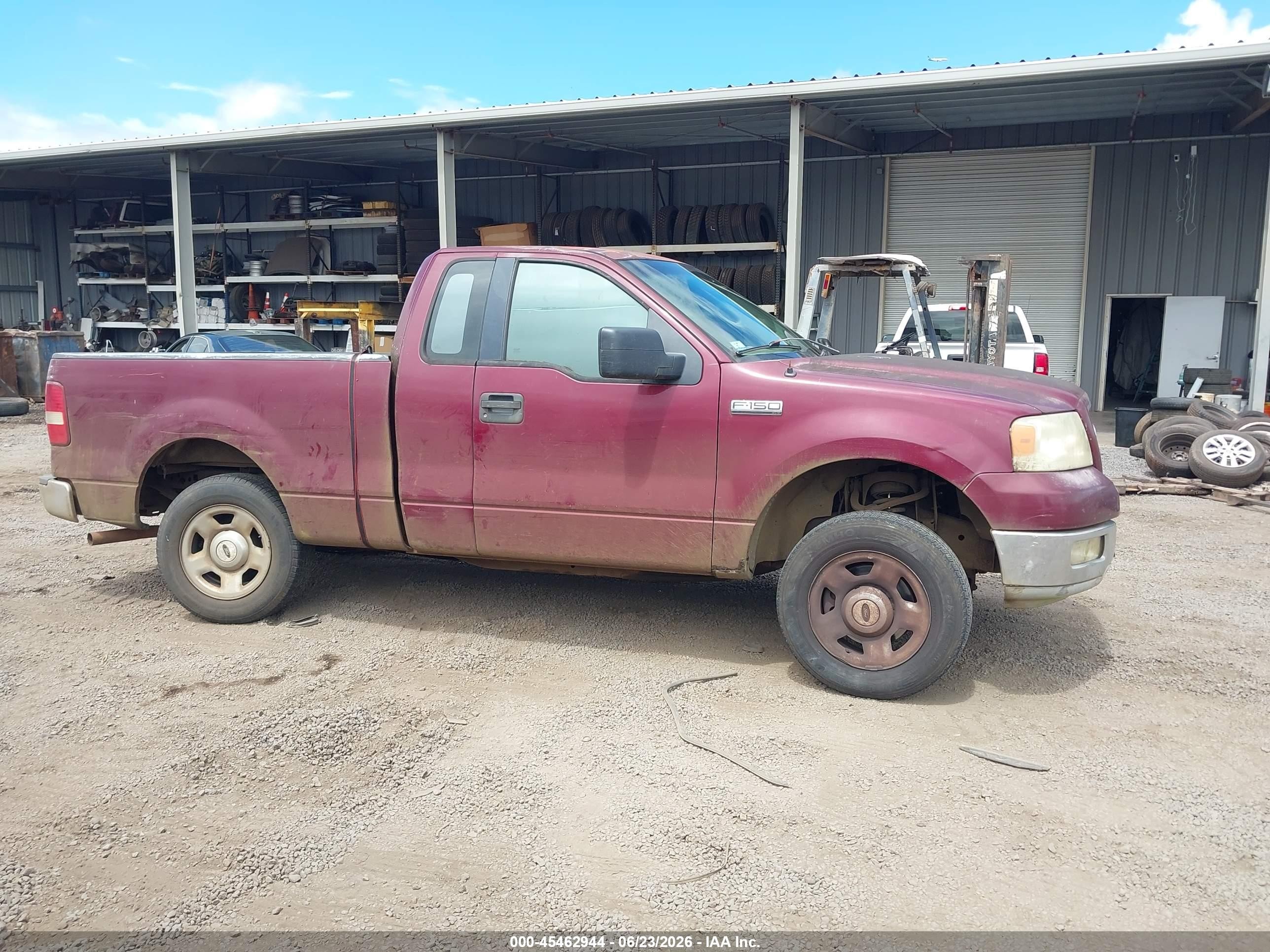 2005 Ford F-150 Stx/xl/xlt Красный vin: 1FTRF12275KC35811