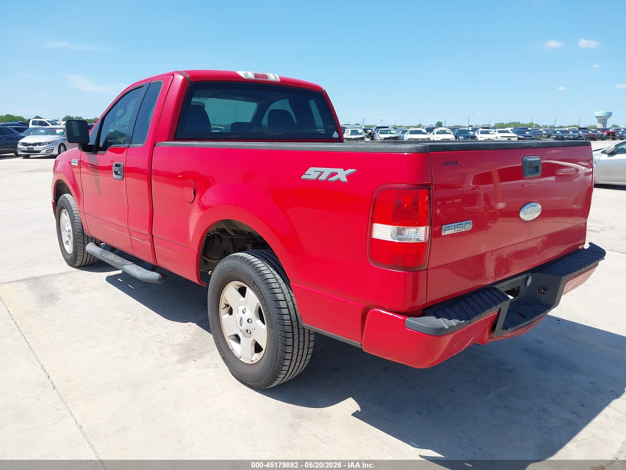 2006 Ford F-150 Stx/xl/xlt Red vin: 1FTRF12276KB28128