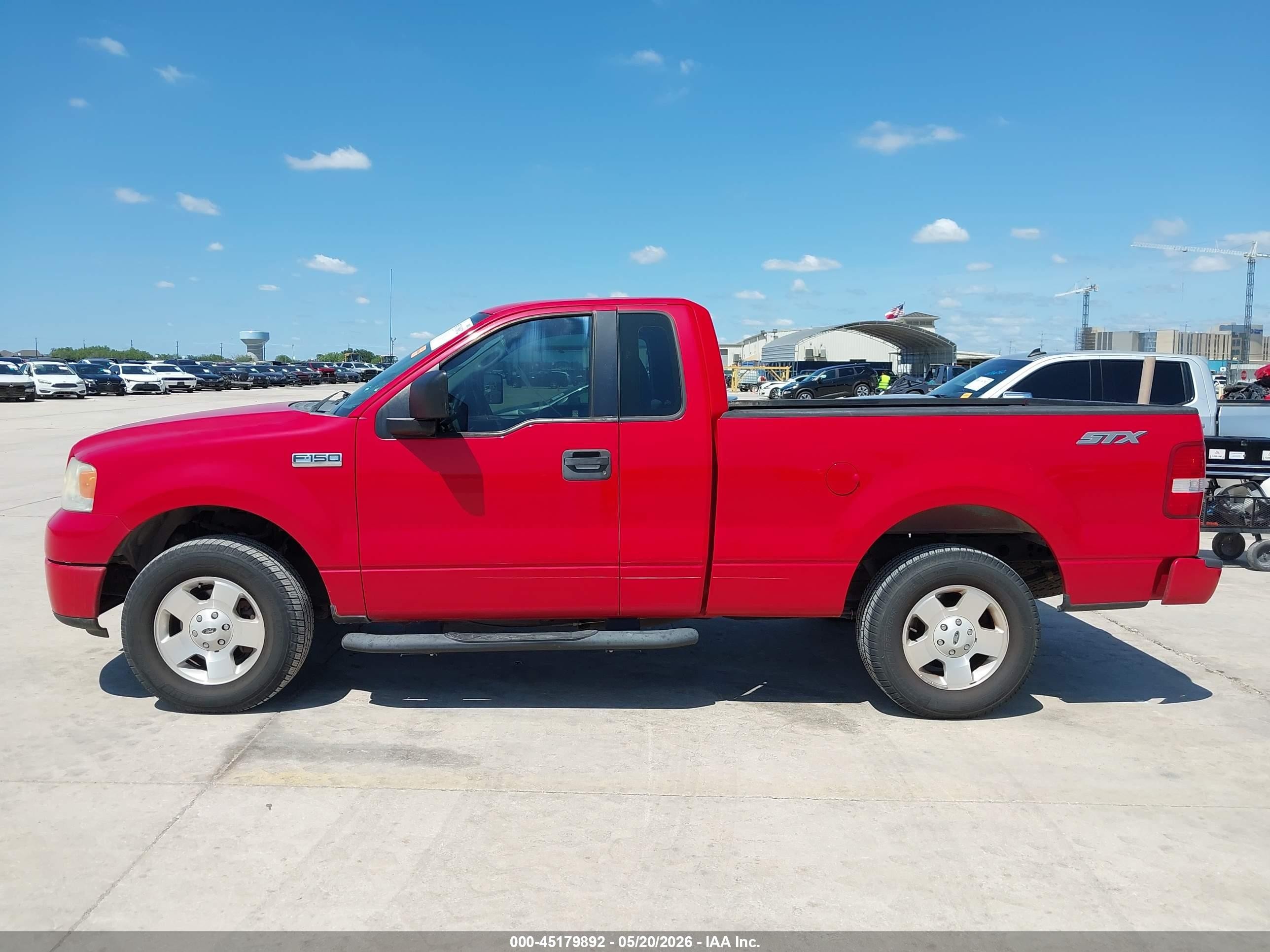 2006 Ford F-150 Stx/xl/xlt Red vin: 1FTRF12276KB28128