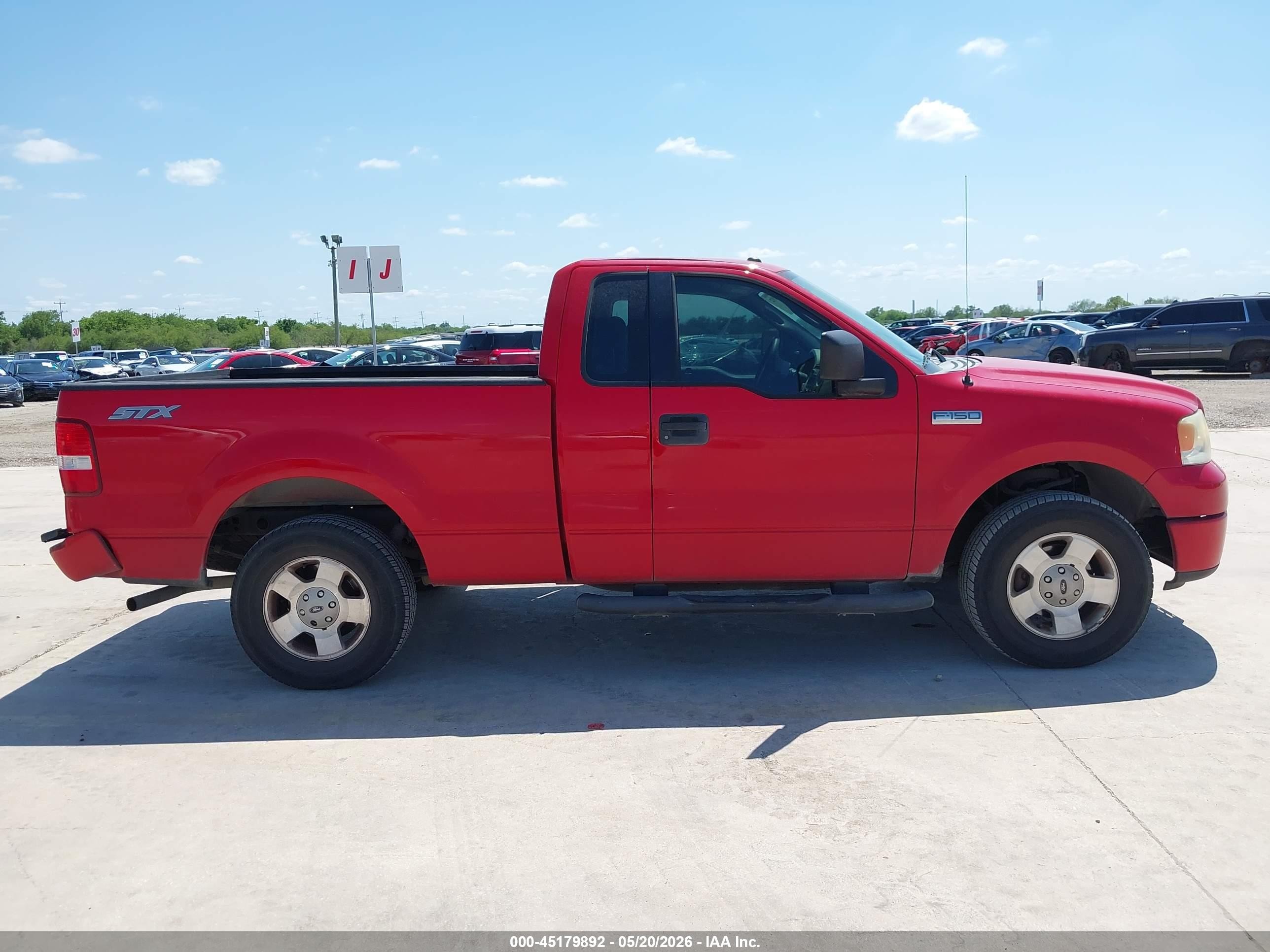 2006 Ford F-150 Stx/xl/xlt Red vin: 1FTRF12276KB28128