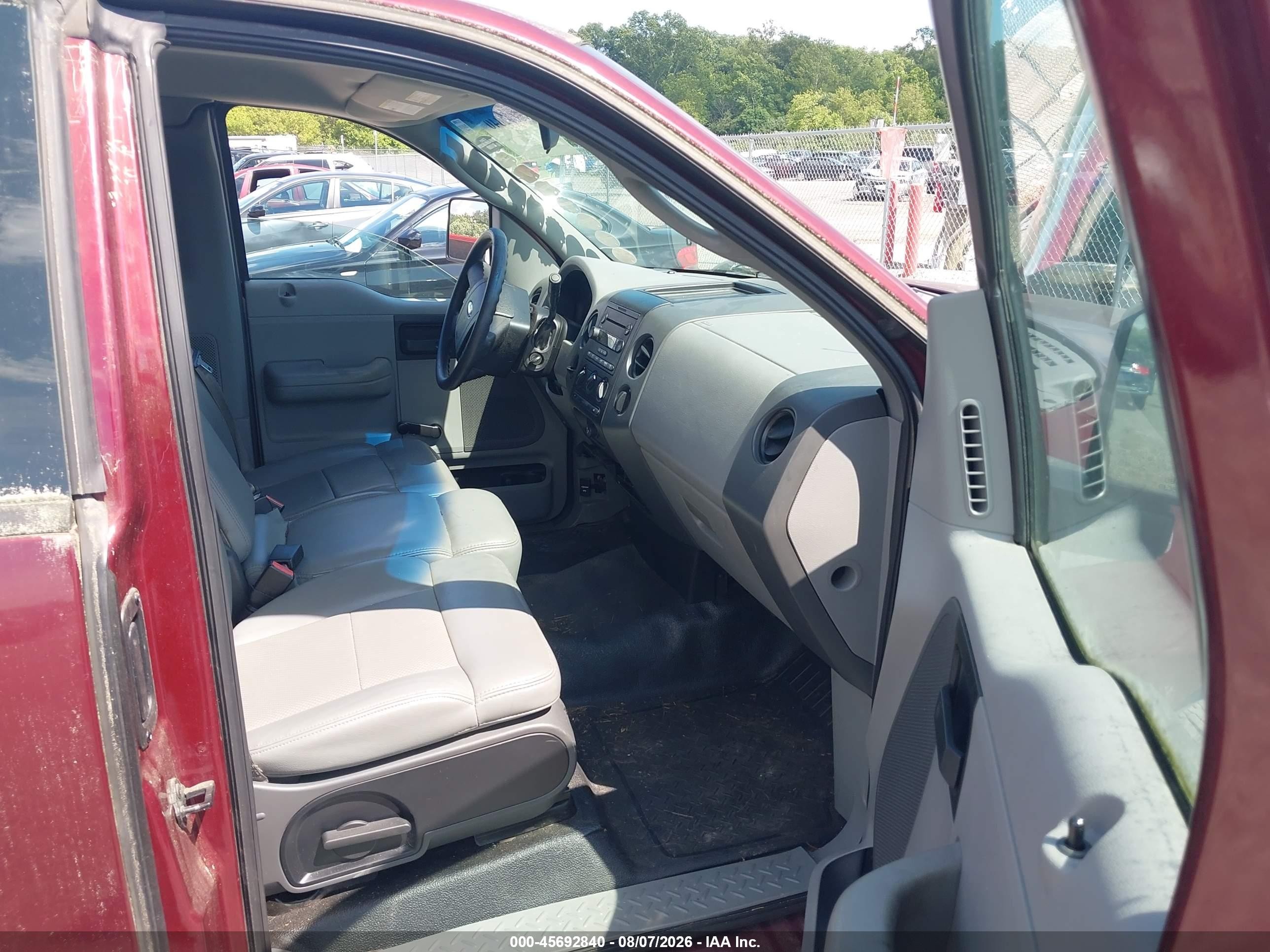 2006 Ford F-150 Stx/xl/xlt Red vin: 1FTRF12276NB07391