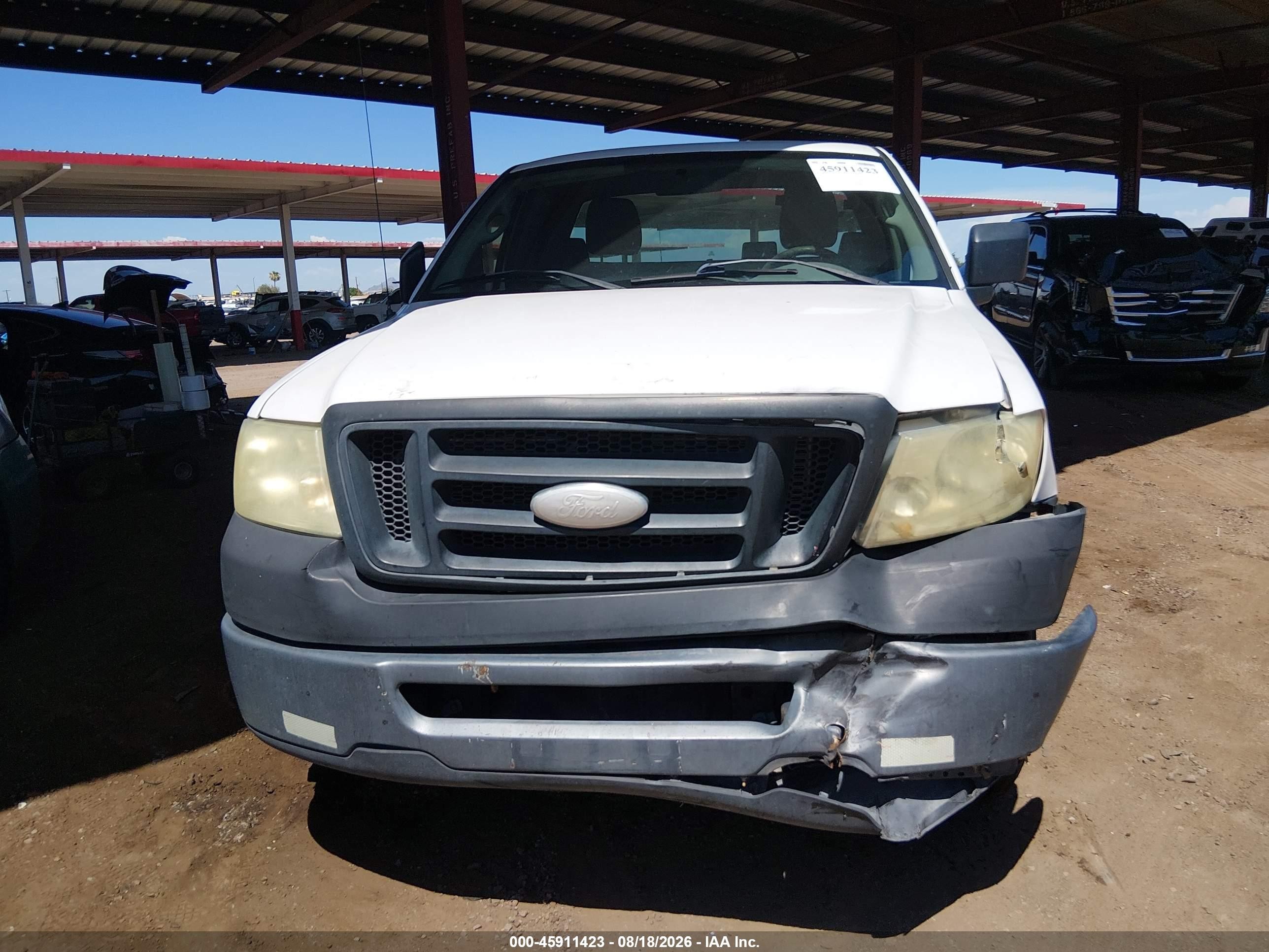 2006 Ford F-150 Stx/xl/xlt White vin: 1FTRF12276NB68403